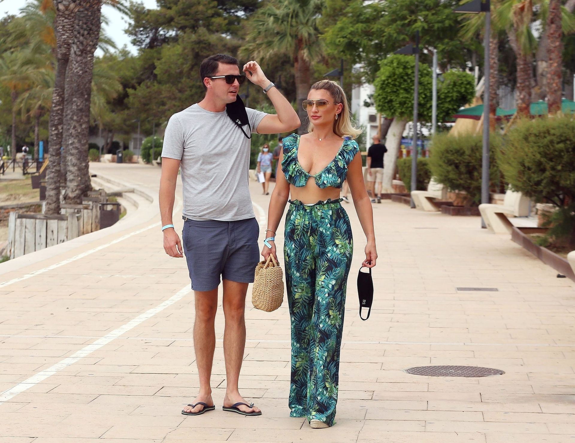 Billie Faiers & Greg Shepherd Look in Great Spirits in Ibiza (23 Photos)