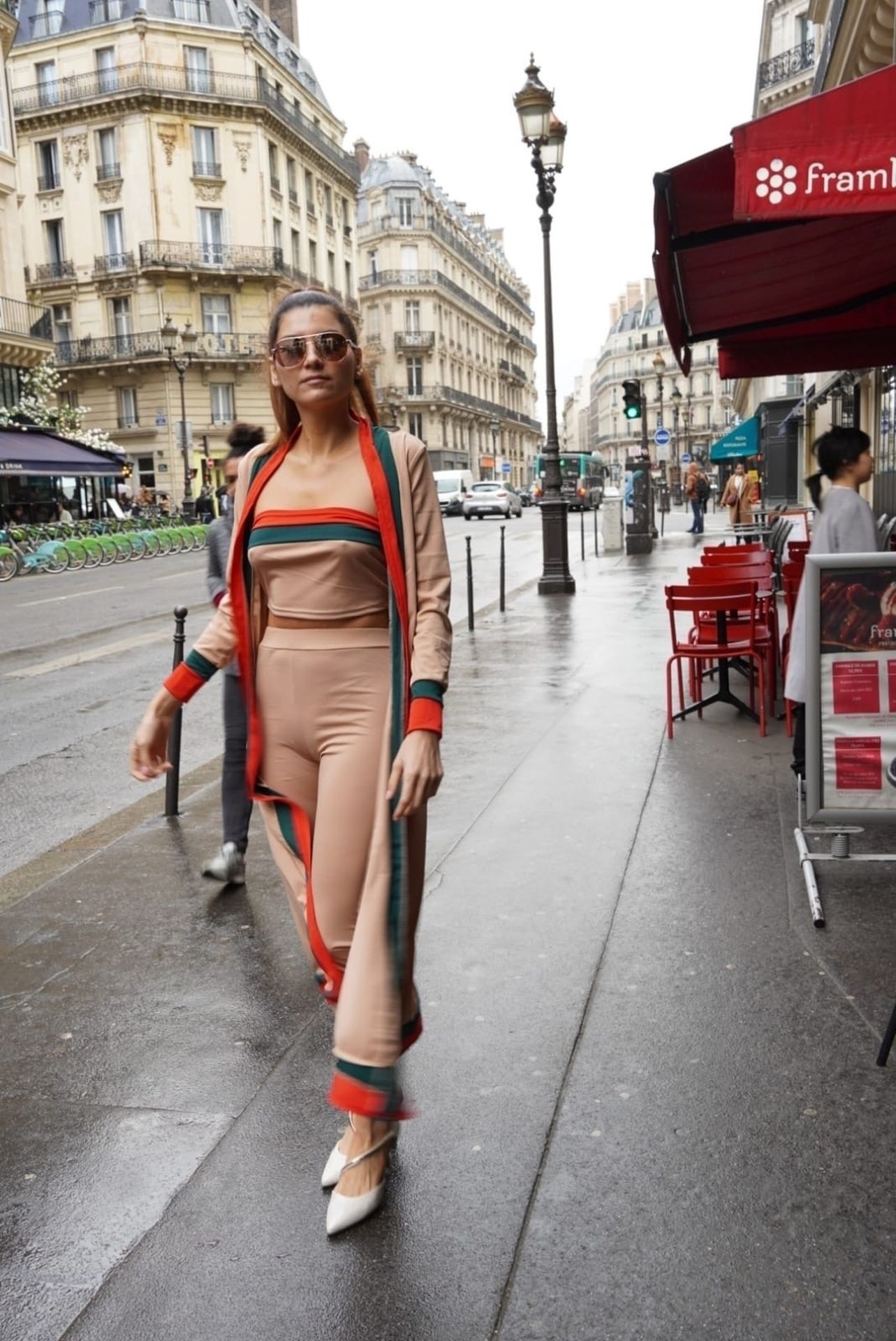 Blanca Blanco Shows Her Hard Nipple
s in Paris (23 Photos)