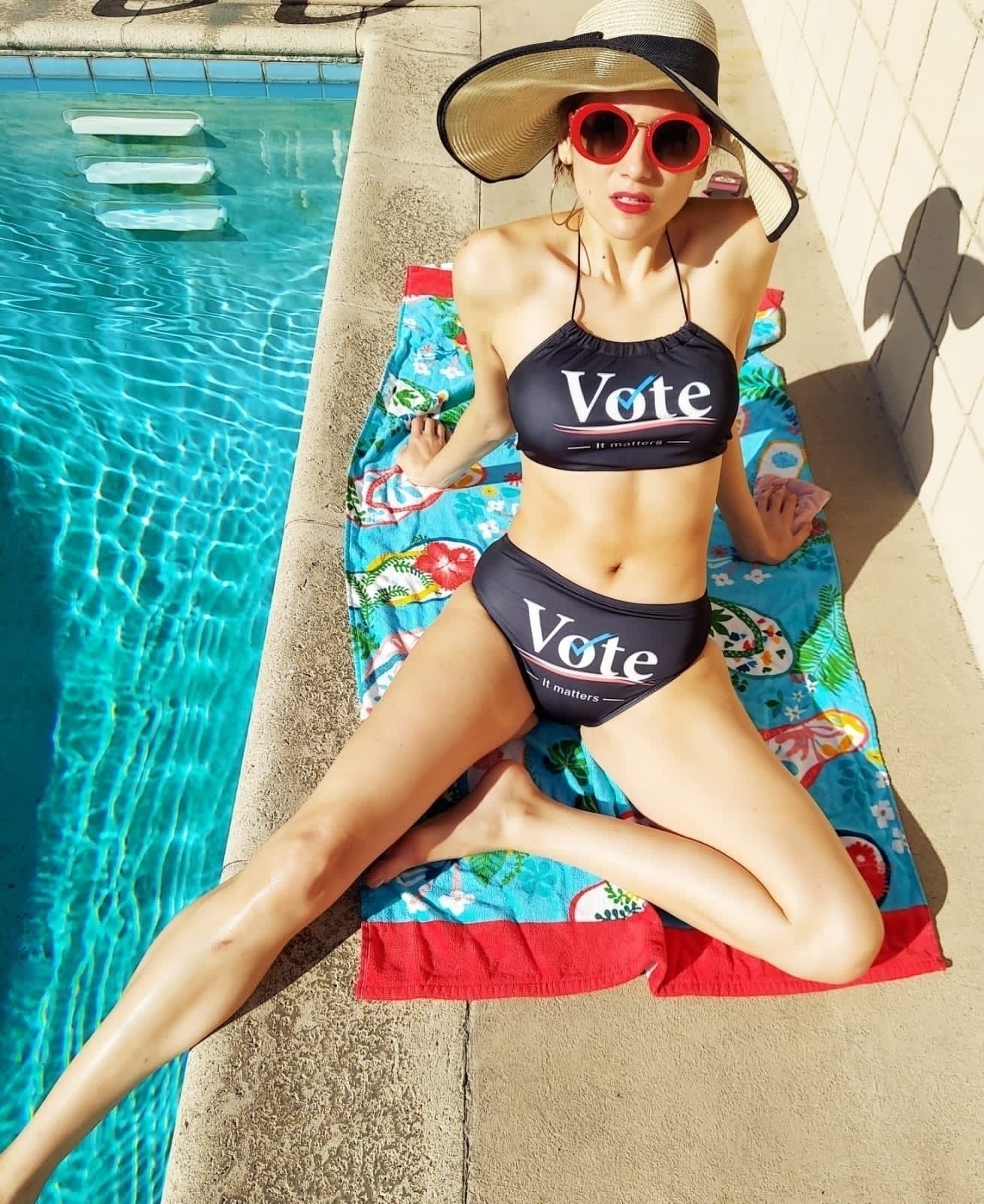 Blanca Blanco Wants You to Vote (23 Photos)