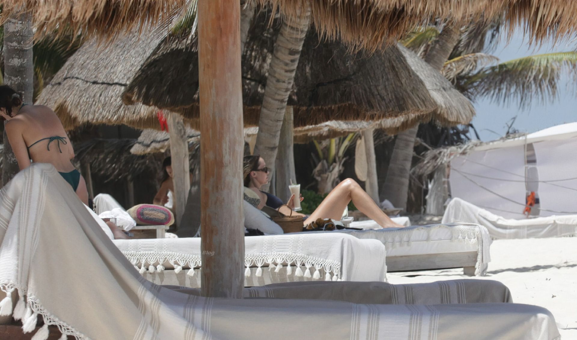 Brandi Cyrus Wears a Blac
k Bikini as She Hits the Beach in Mexico (38 Photos)