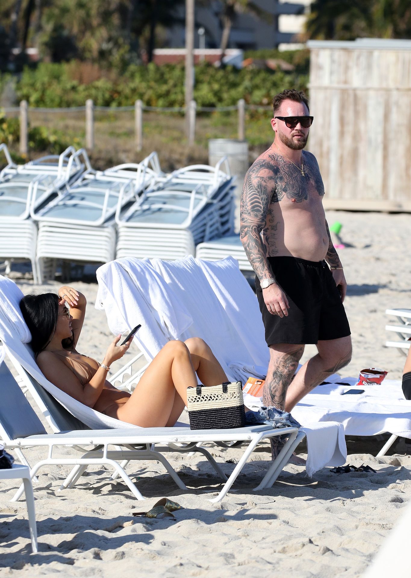 Bre Tiesi Looks Sexy in a Bikini on a Beach in Miami (24 Photos)