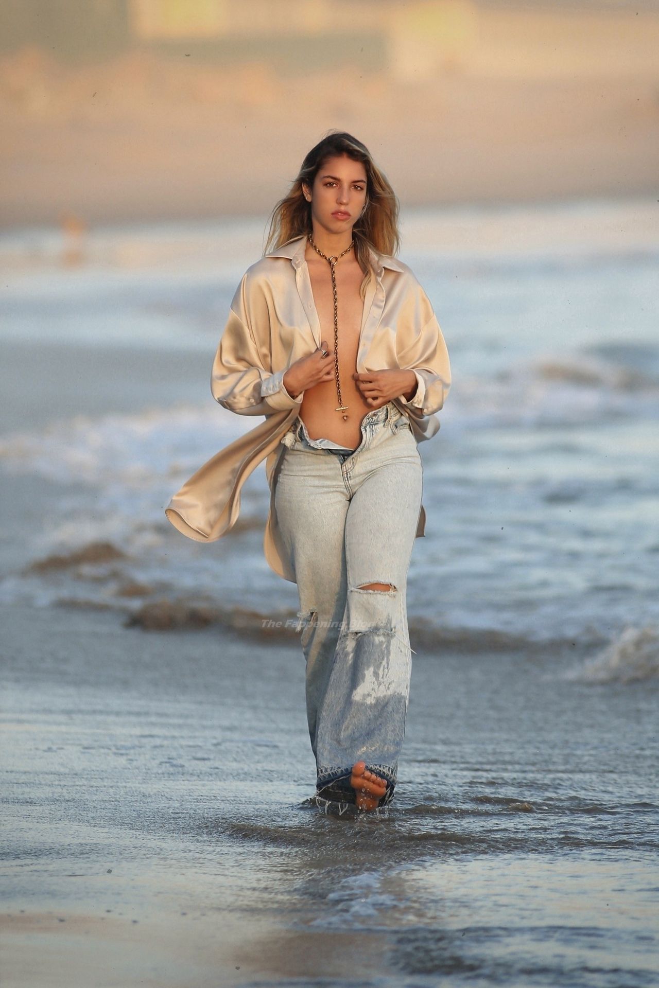 Bridgette Audrey Has a Wardrobe Malfunction on the Beach in LA (69 Nude & Sexy Photos)