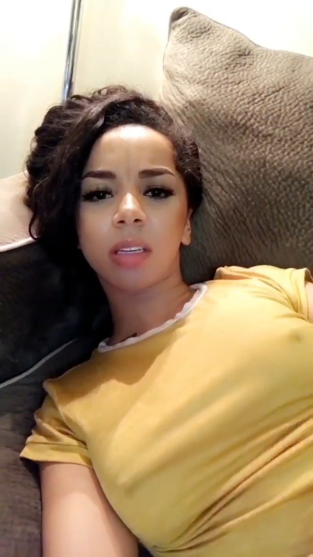 Brittany Renner See Through & Sexy (4 Pics + Video)