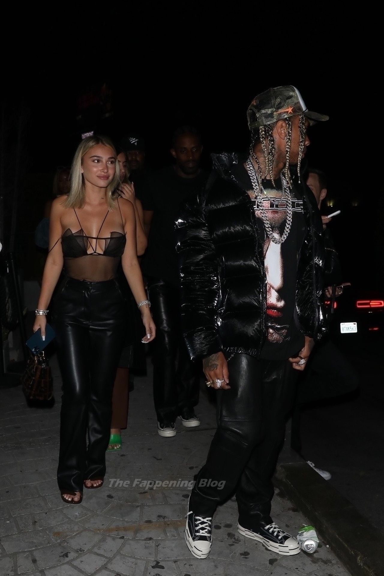 Camaryn Swanson is Seen Leaving a Party with Tyga (29 Photos)