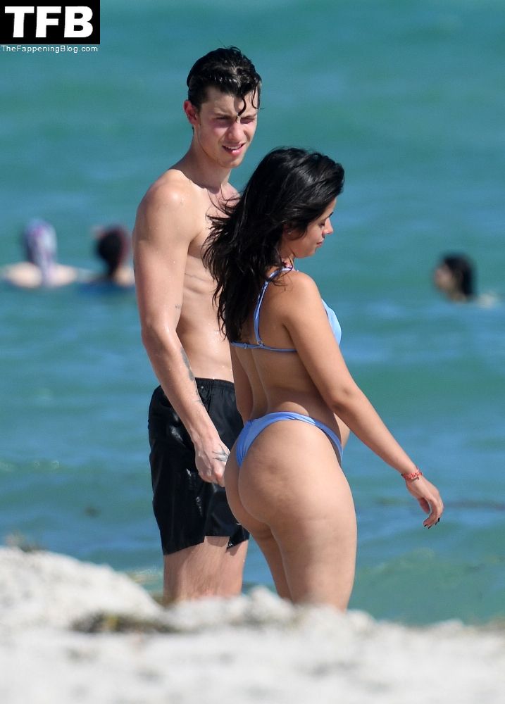 Camila Cabello & Shawn Mendes Enjoy the Beach in Miami (85 Photos)
