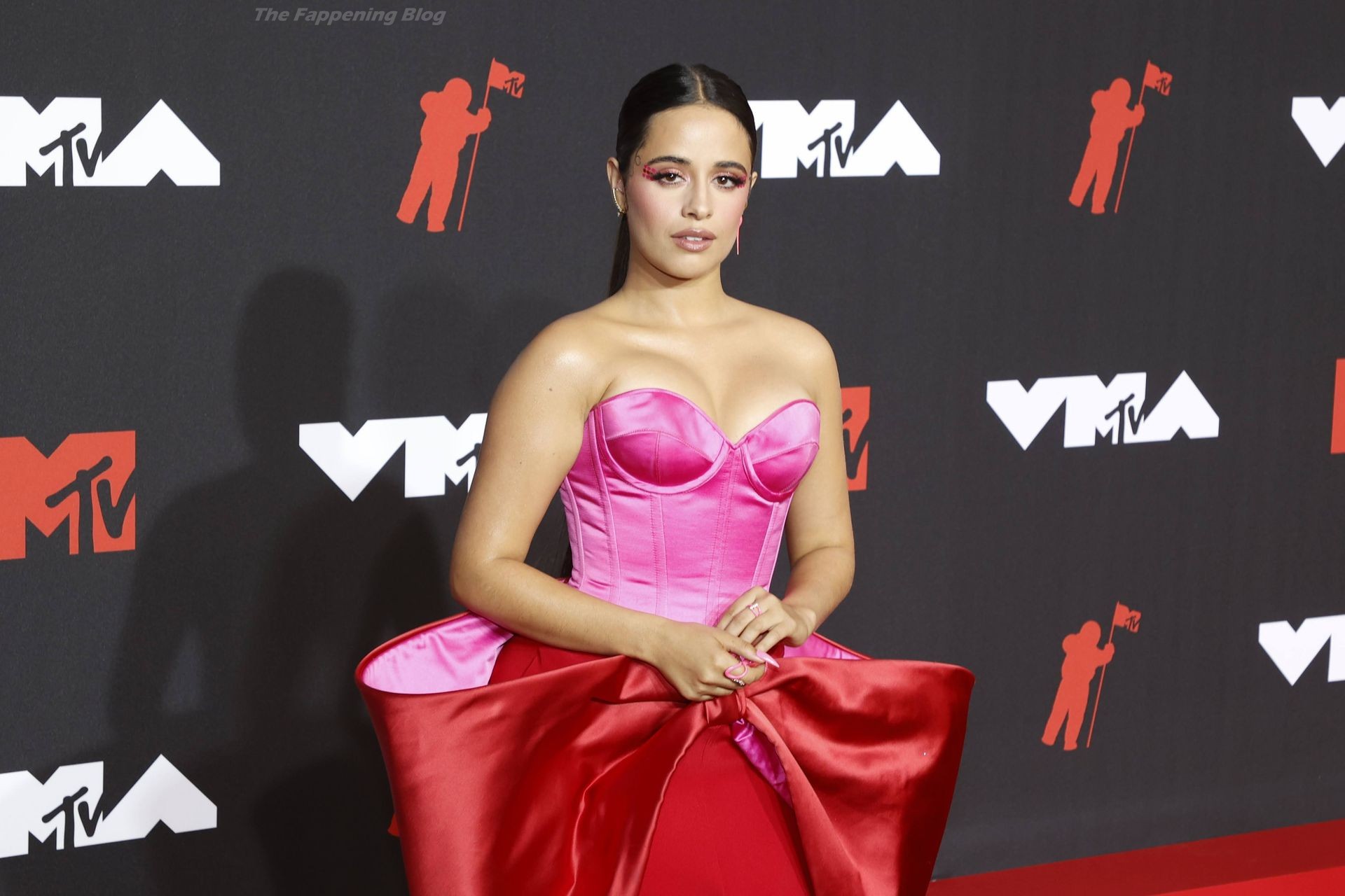 Camila Cabello Flaunts Her Nude Tits at the 2021 MTV Video Music Awards (21 Photos)