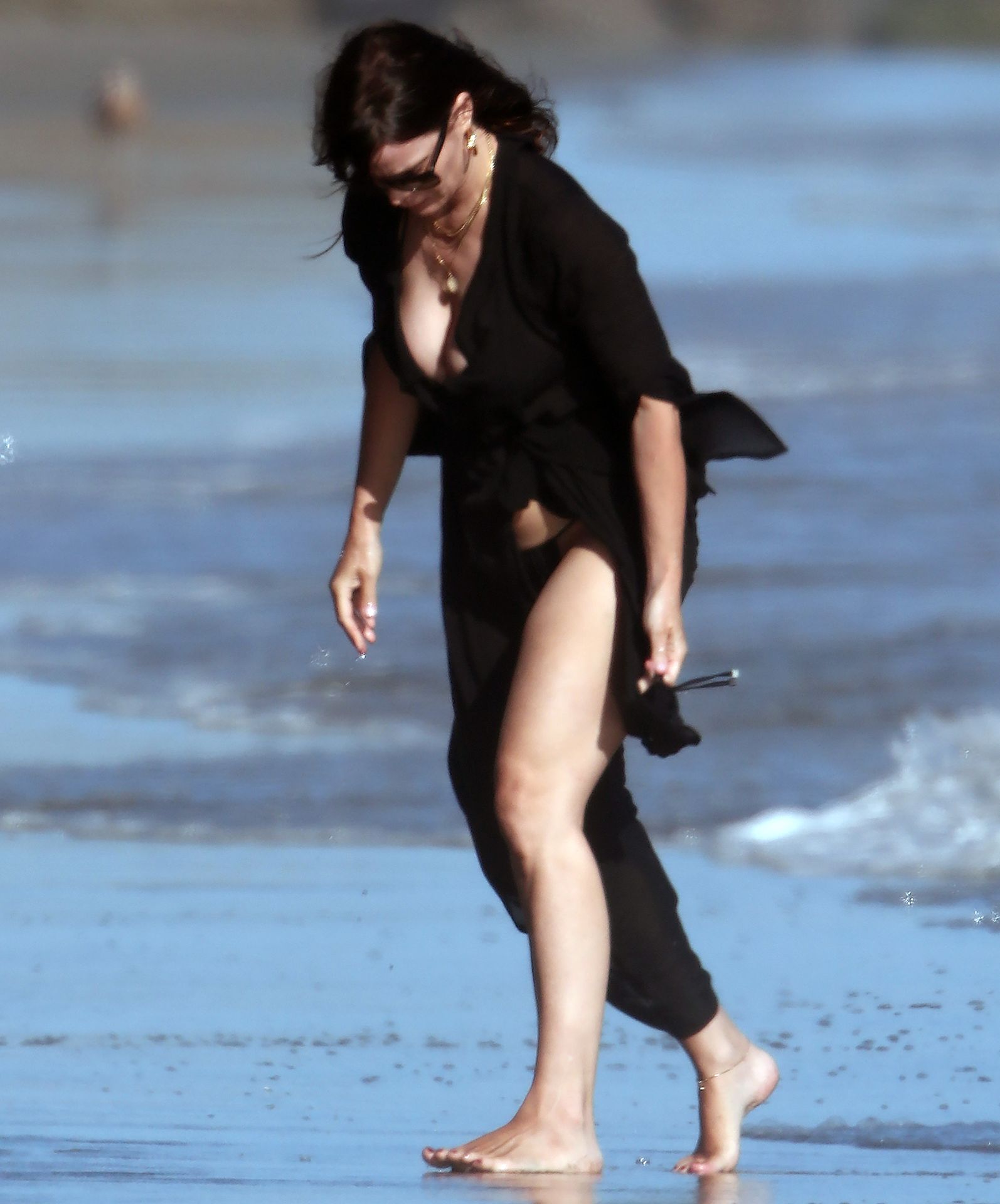 Camila Morrone & Lucila Solá Are Seen Enjoying a Day at the Beach in Malibu (24 Photos)