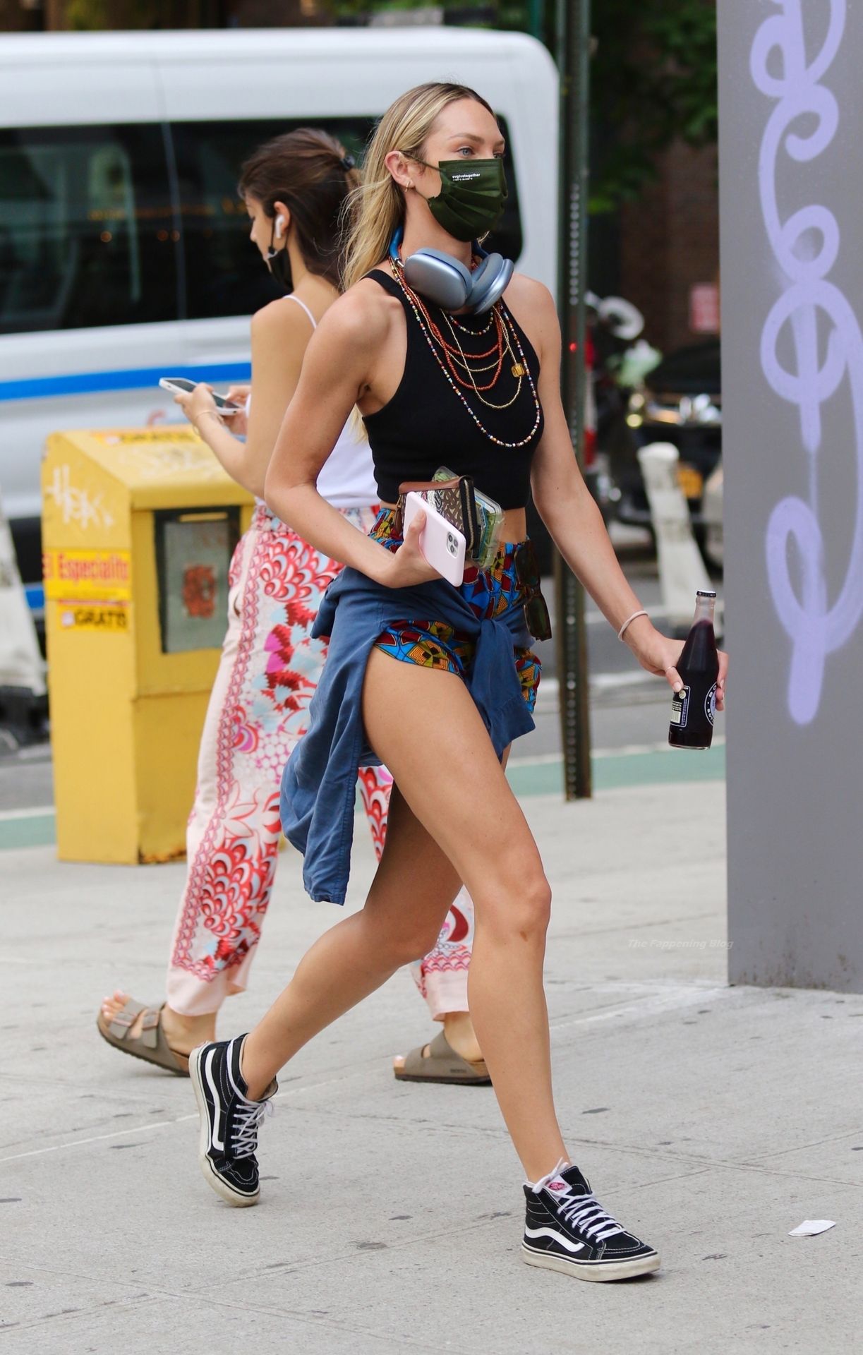 Candice Swanepoel Braves The Heatwave In Short Shorts While Giving Us A