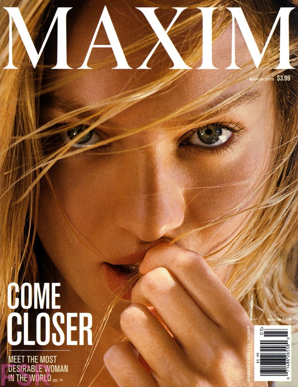 Candice Swanepoel Naked for Maxim Magazine (7 Photos)