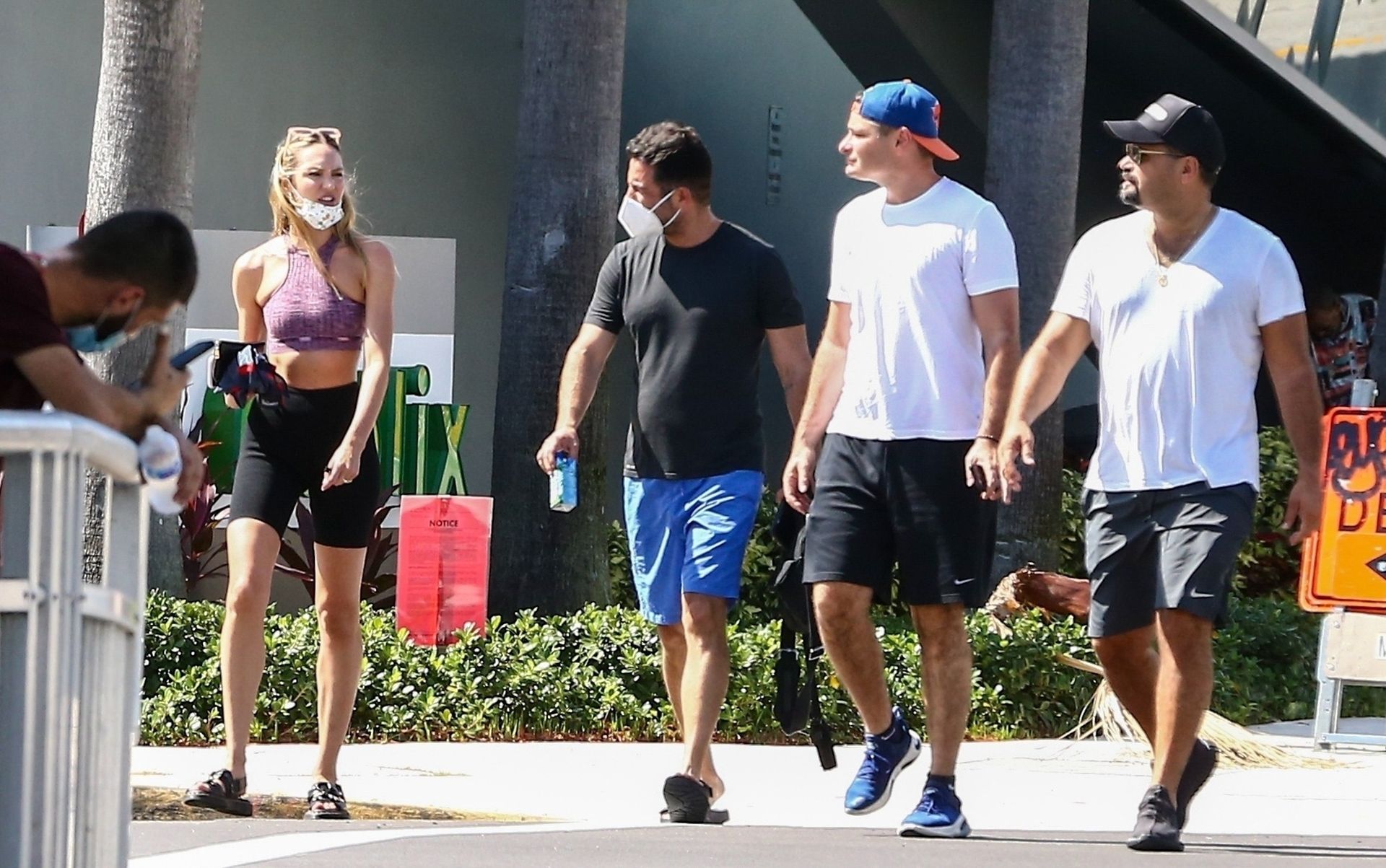 Candice Swanepoel Takes a Sunny Day Stroll in South Florida (21 Photos)