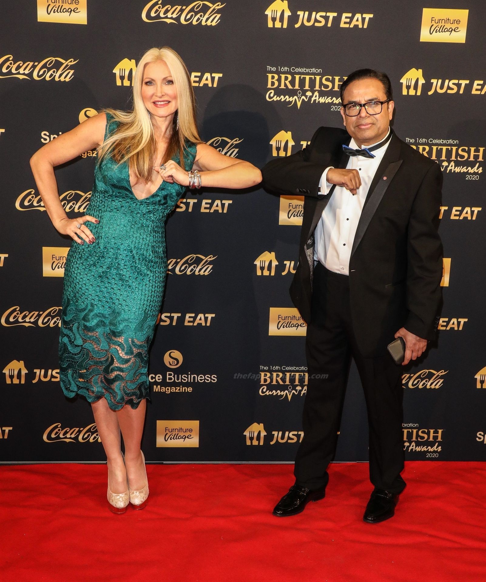 Caprice Bourret Displays Her Tits at The British Curry Awards (19 Photos)