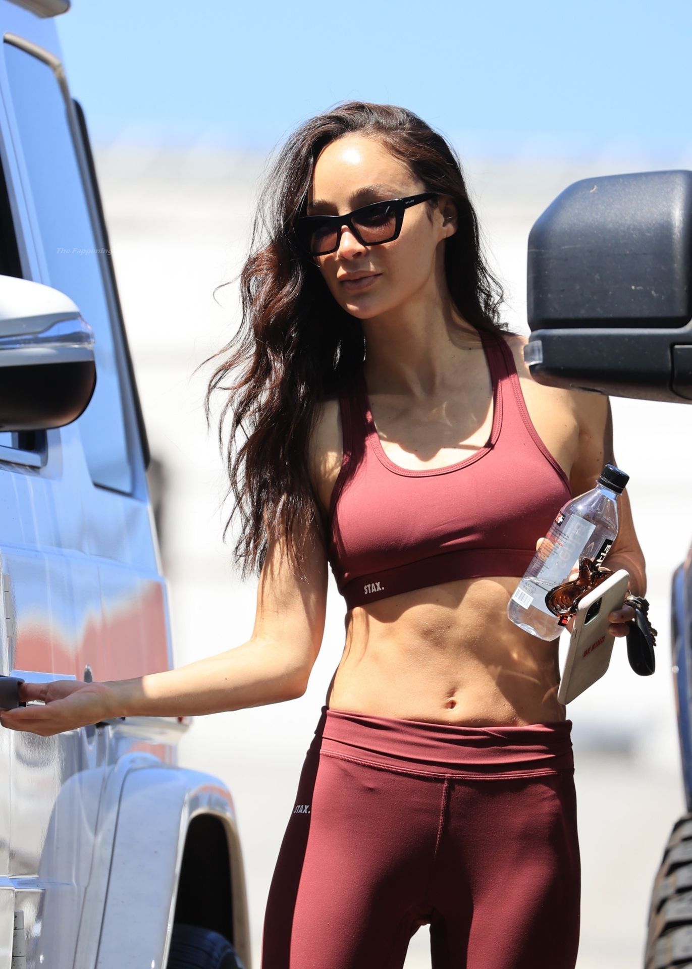 Cara Santana Shows Off Her Red Hot Abs After Gym Session in LA (16 Photos)