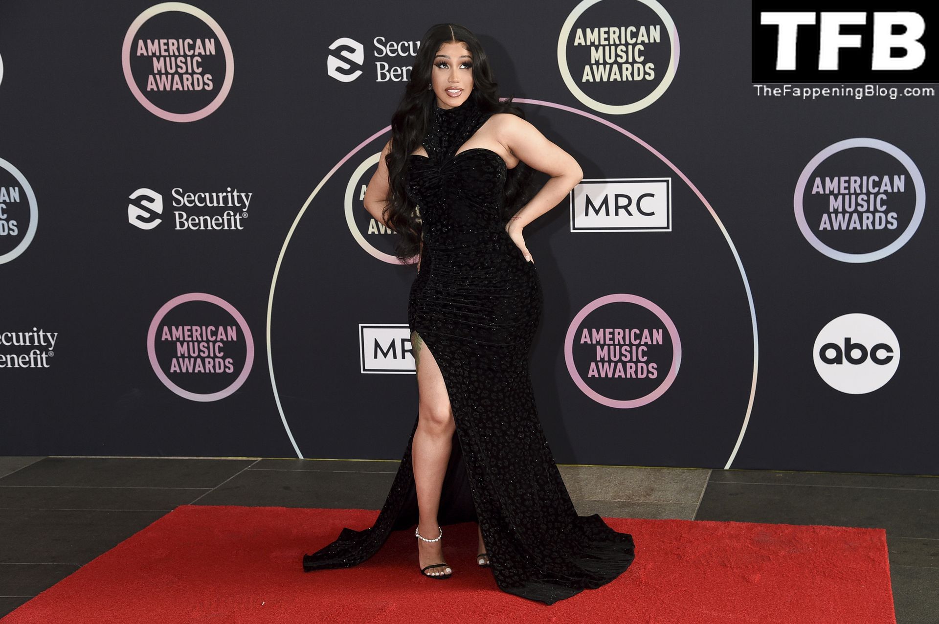 2021 American Music Awards Red Carpet Roll-Out With Host Cardi B (113 Photos)