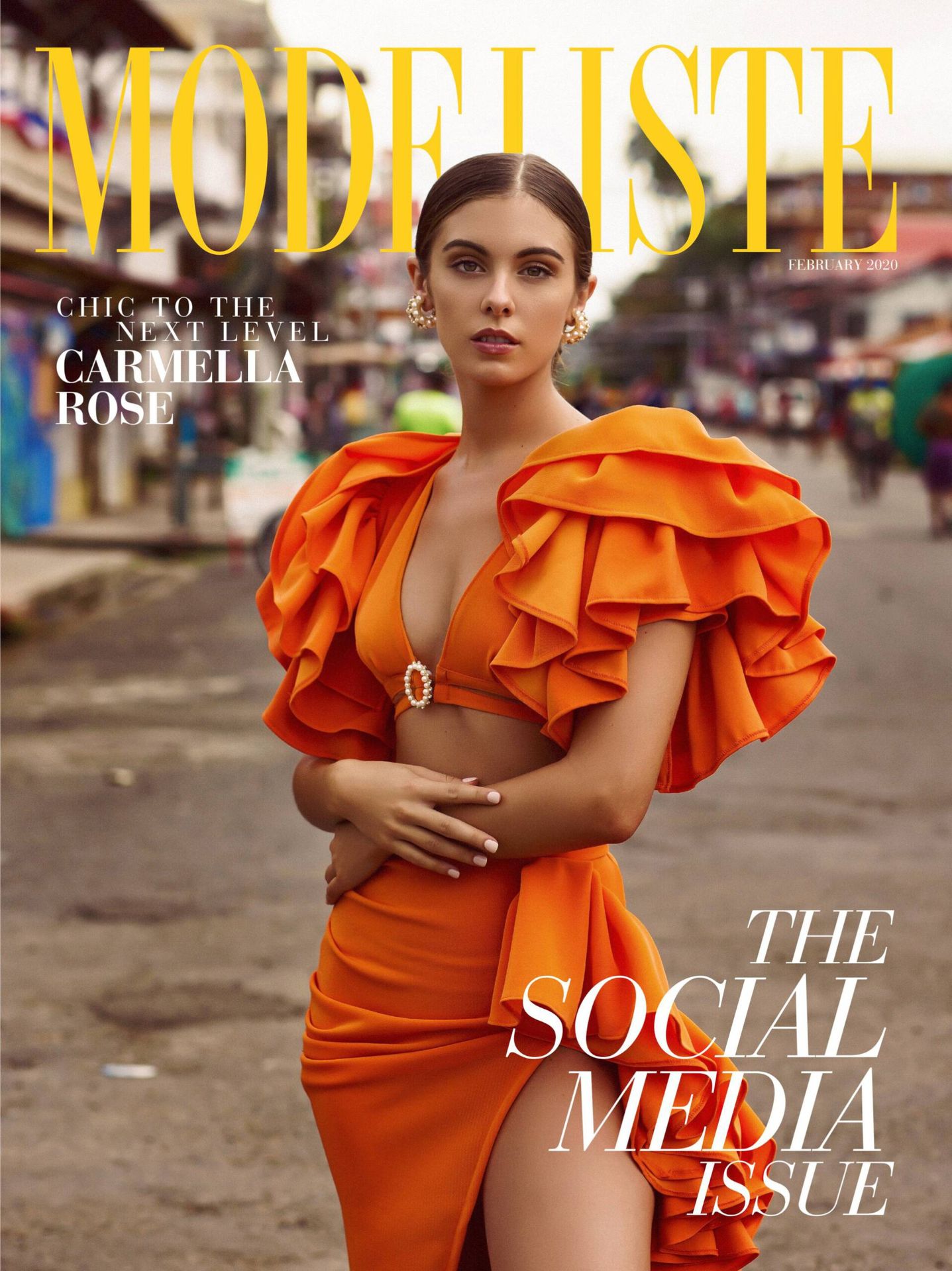 Carmella Rose Looks Beautiful in a New Photoshoot for Modeliste Magazine (5 Photos)
