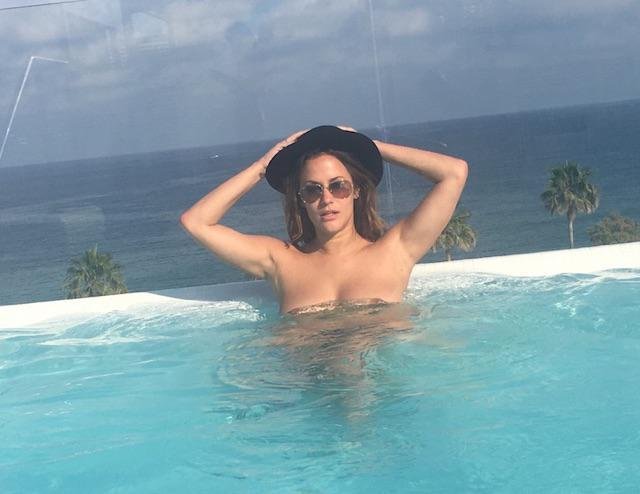 Caroline Flack Sexy & Topless (9 Photos)