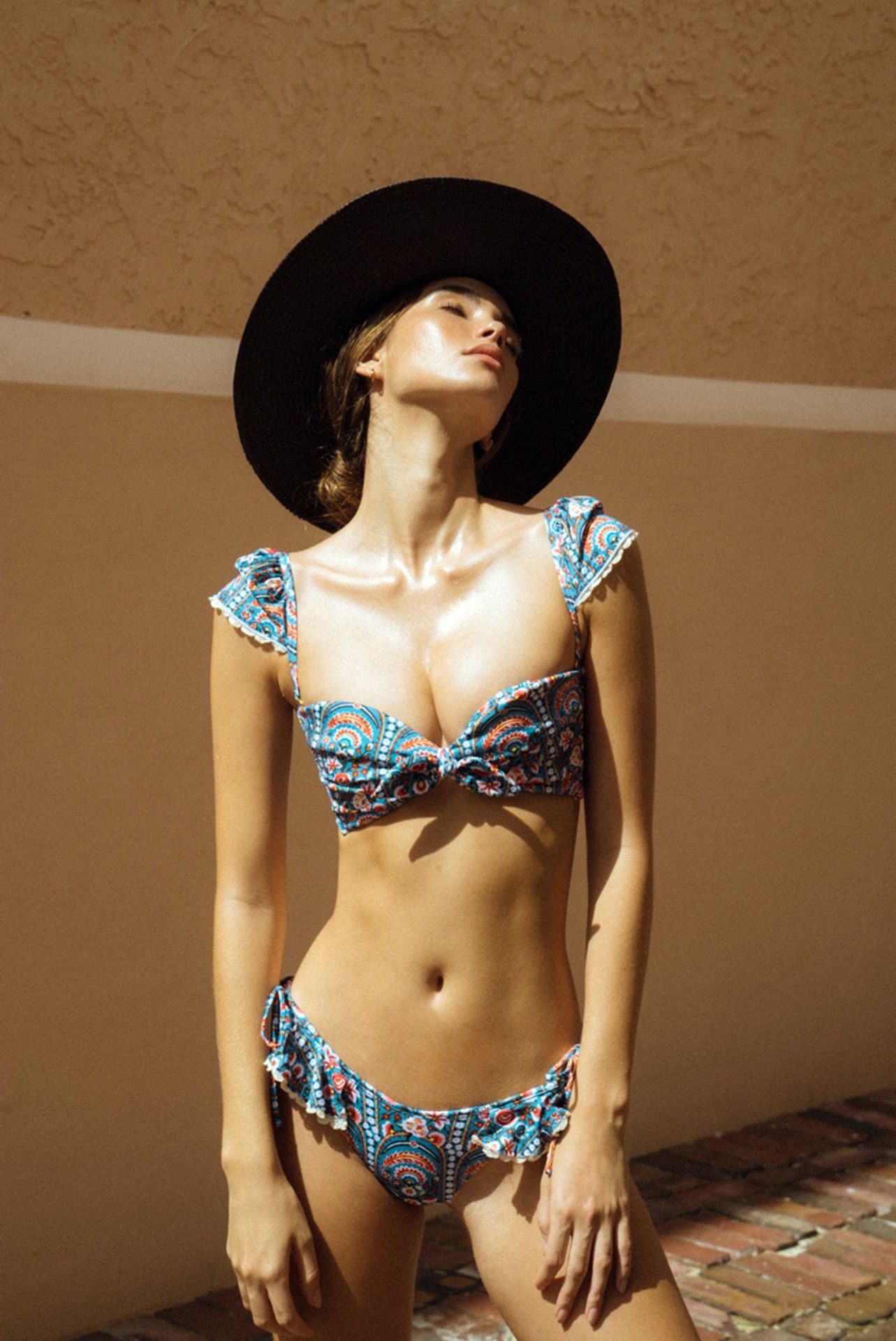 Brazilian Supermodel Cindy Mello Poses for Florida Brand Montce Swim Campaign (9 Photos)