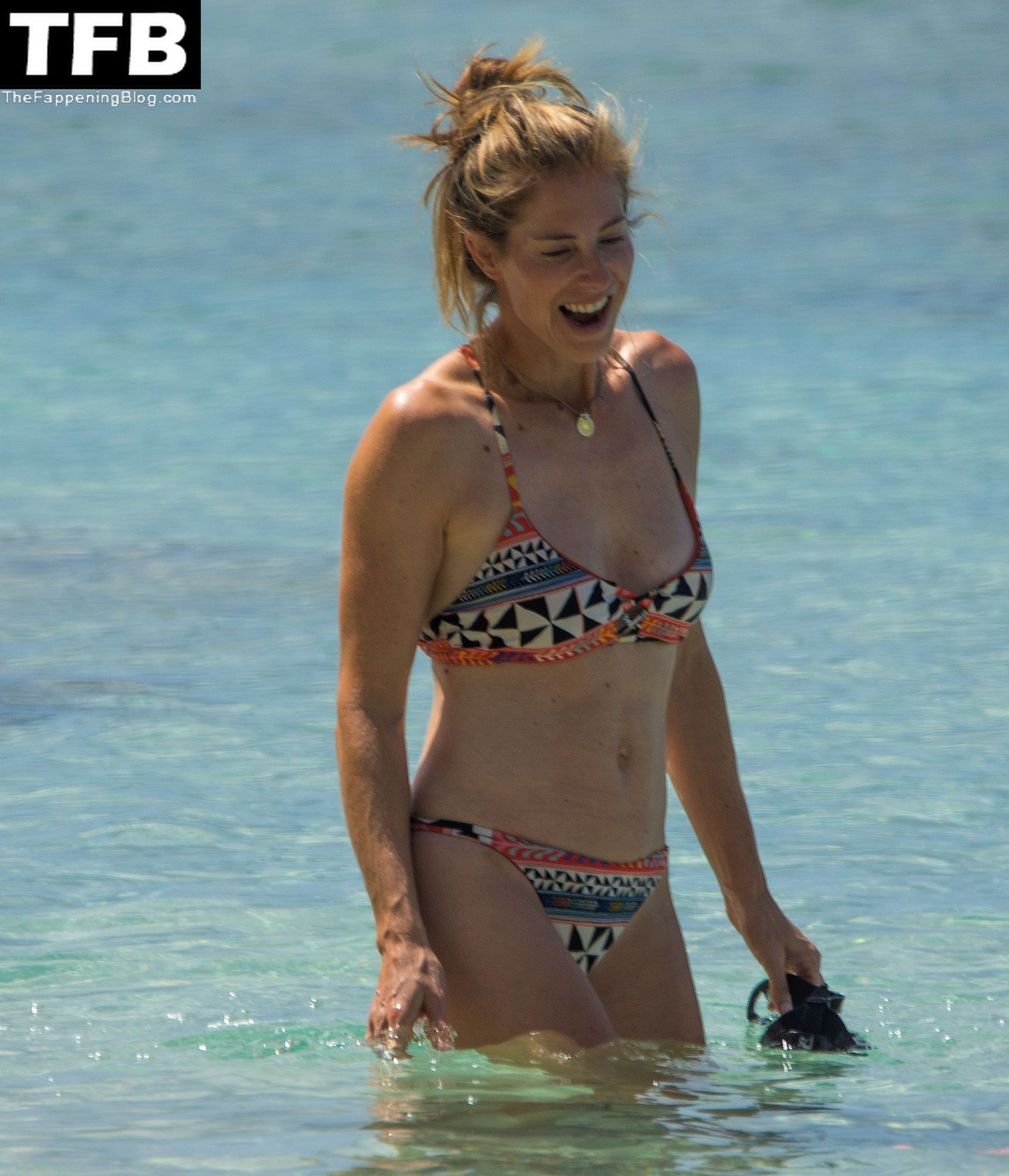 Andrew Lincoln & Gael Anderson Enjoy a Day on the Beach in Barbados (11 Photos)