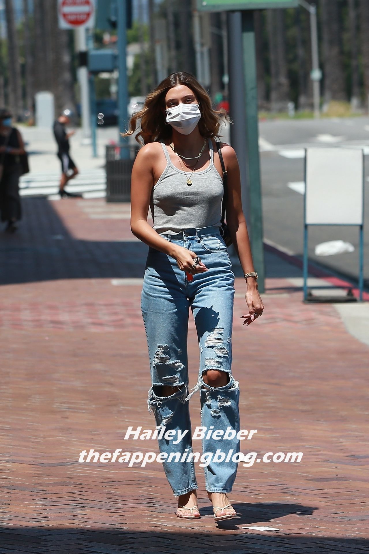 Braless Hailey Bieber Is Seen in Beverly Hills (33 Photos)