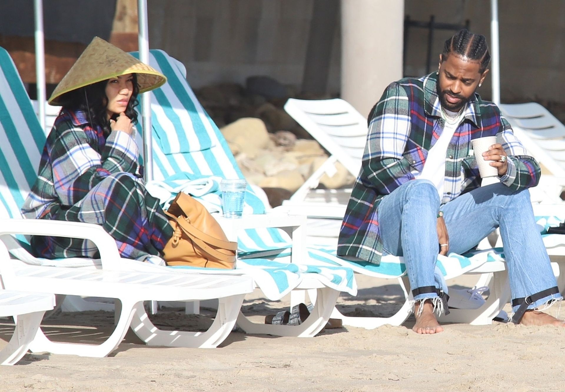 Big Sean and Jhené Aiko Enjoy Their Valentine’s Day on the Beach in Santa Barbara (15 Photos)