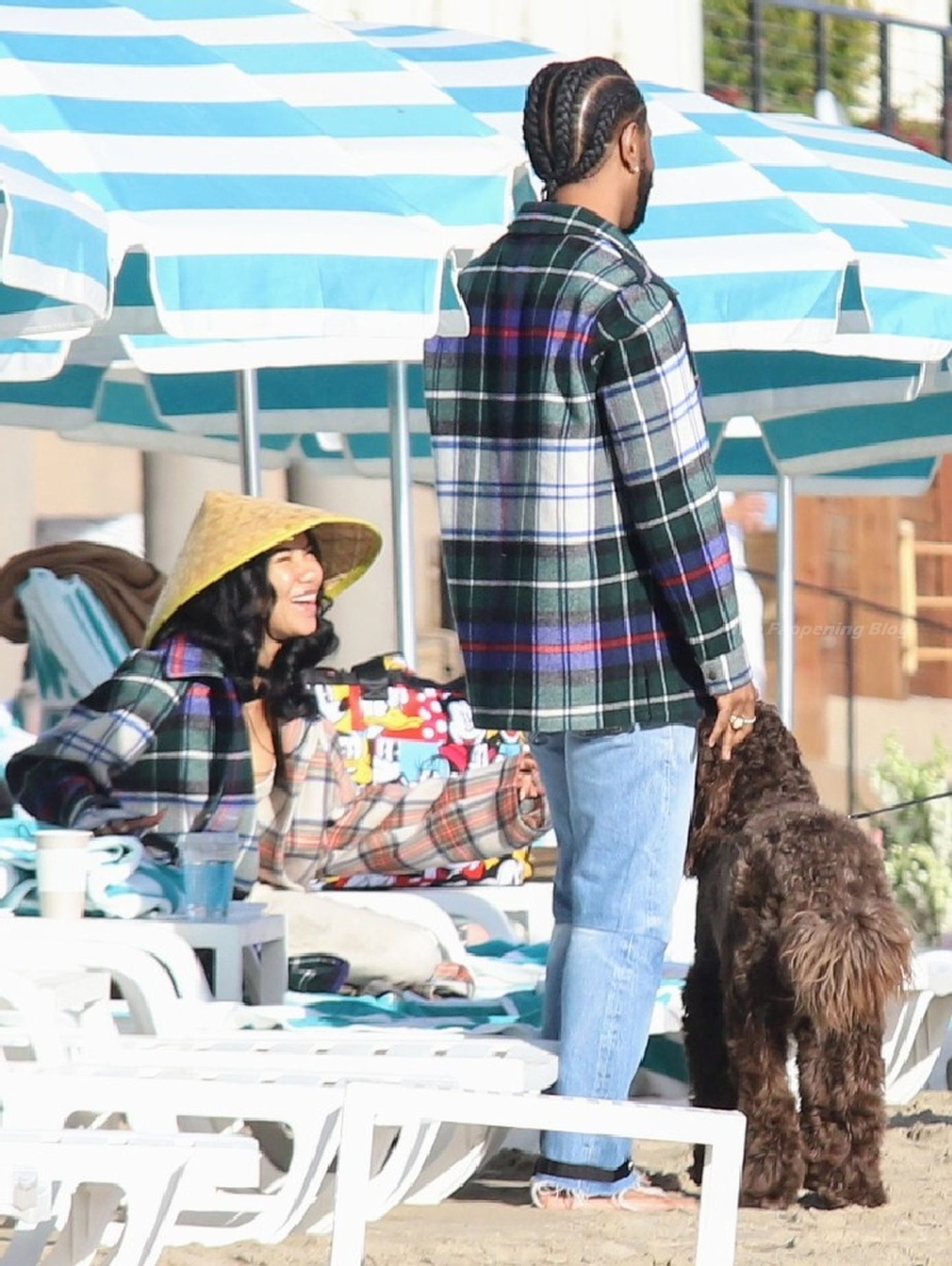 Big Sean and Jhené Aiko Enjoy Their Valentine’s Day on the Beach in Santa Barbara (15 Photos)