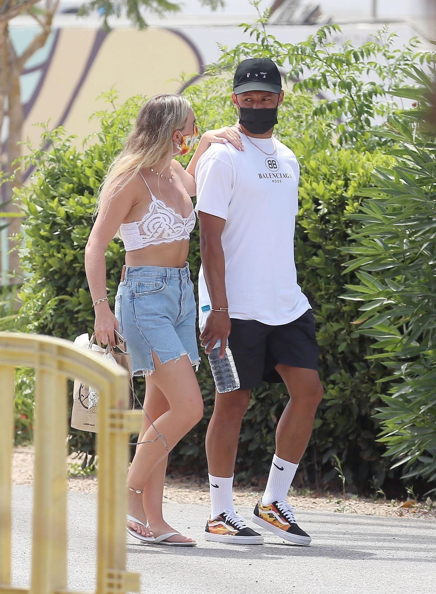 Alex Oxlade-Chamberlain & Perrie Edwards Are Spotted at a Market in Ibiza (62 Photos)