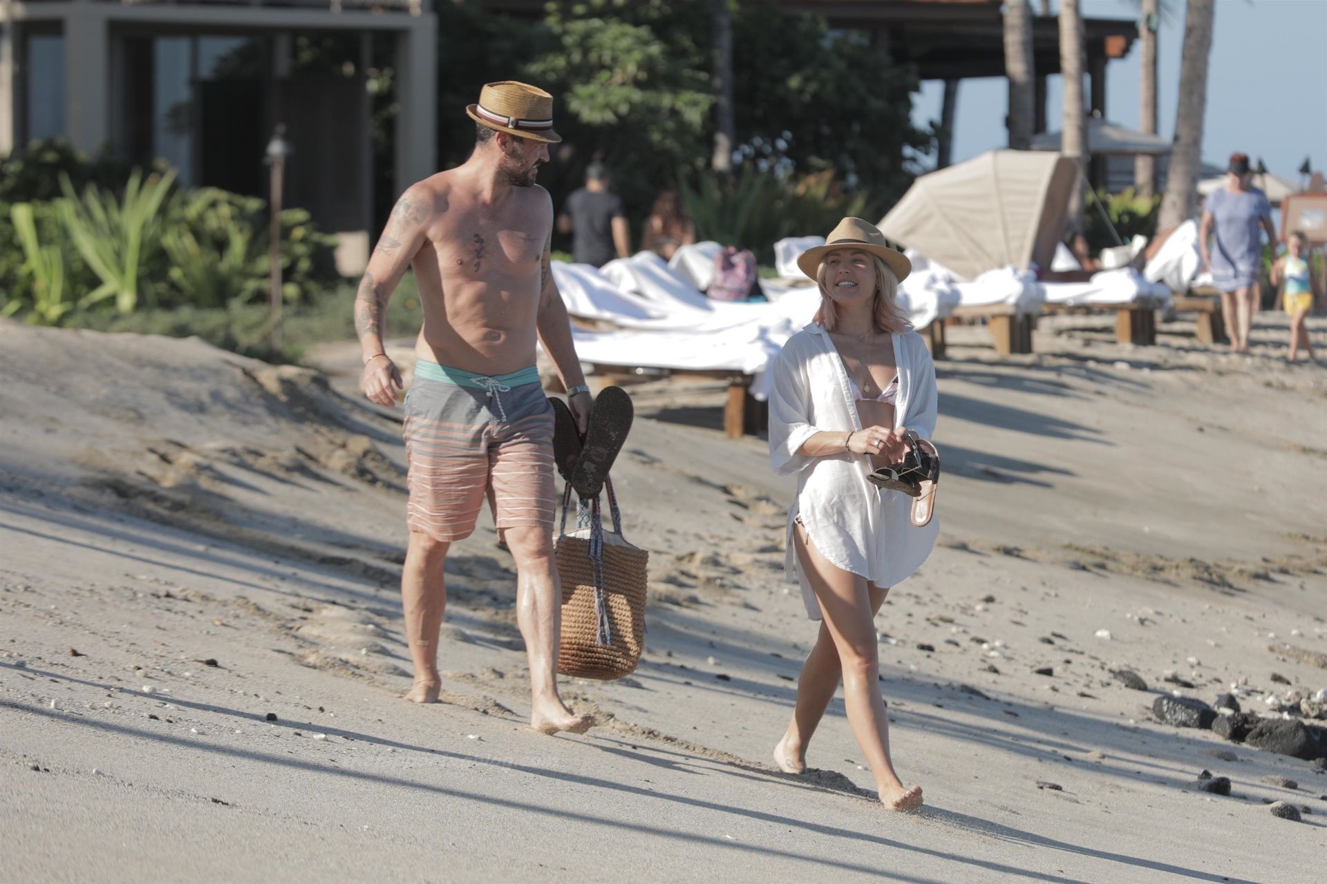 Brian Austin Green Puts on a Very Steamy Display with Sharna Burgess on the Beach (86 Photos)