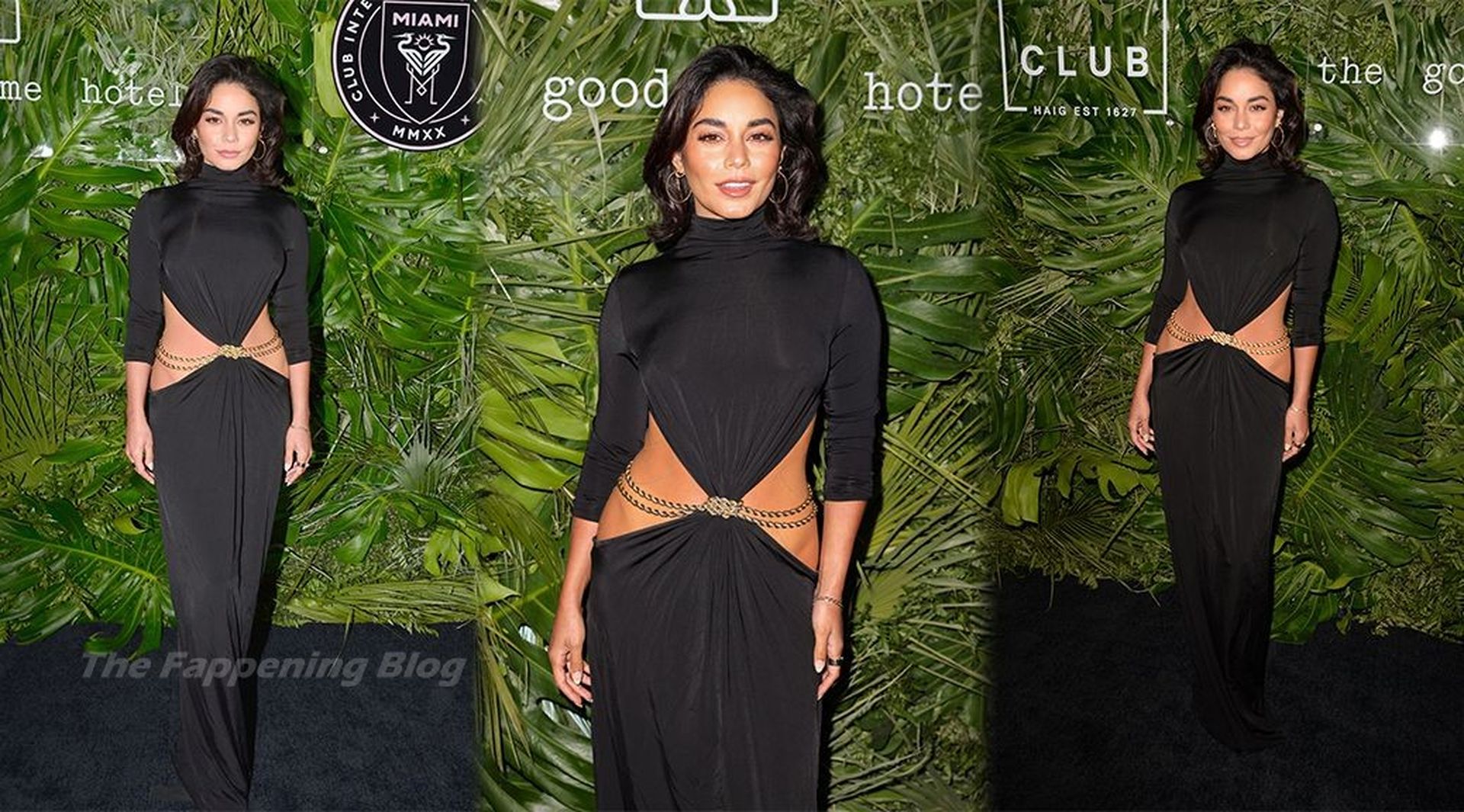 Braless Vanessa Hudgens Stuns at The Goodtime Hotel Opening in Miami (30 Photos)
