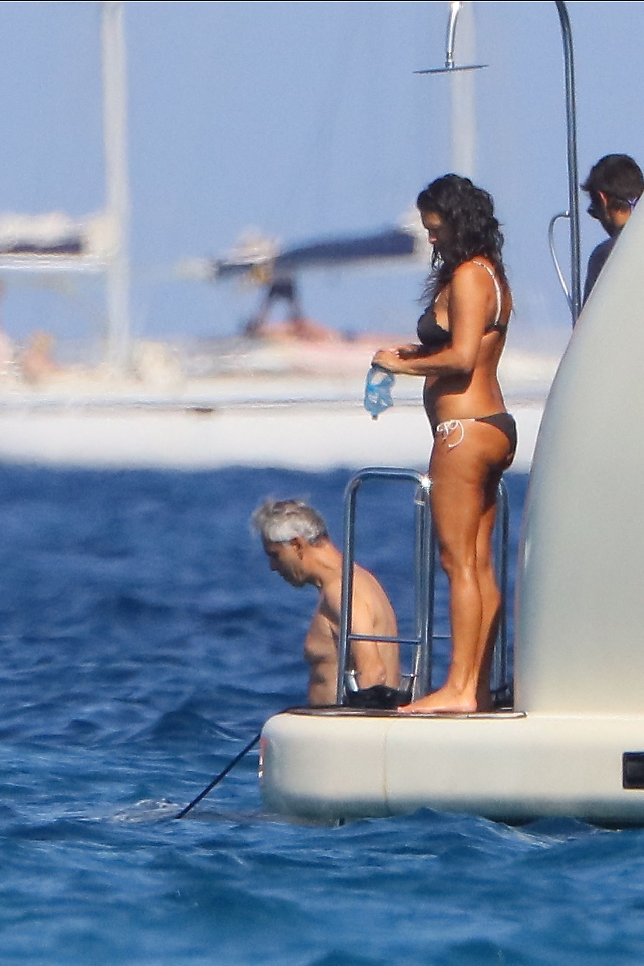 Andrea Bocelli & Veronica Berti Enjoy Their Holiday in St Tropez (19 Photos)