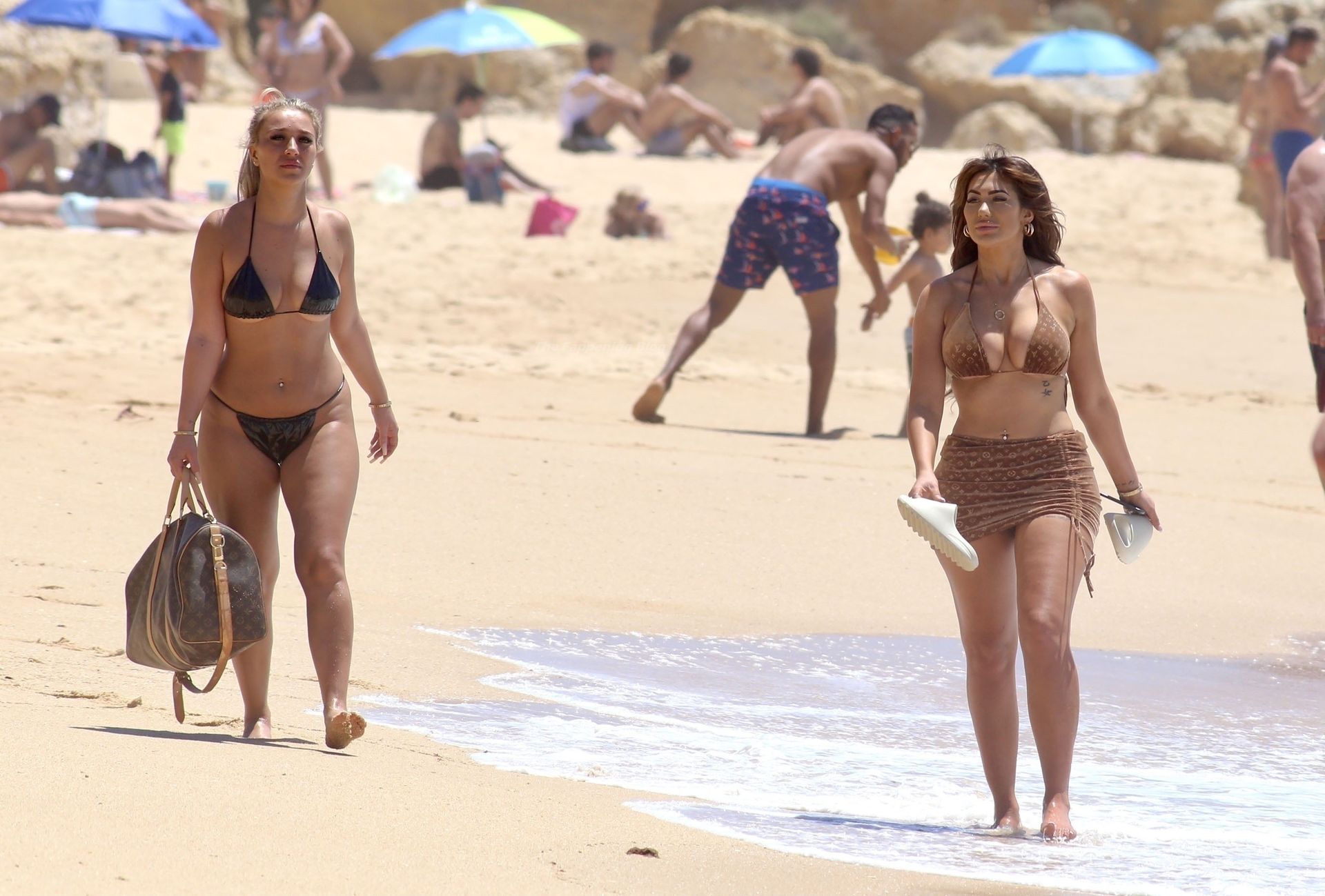 Chloe Ferry  Bethan Kershaw Hit the Beach in Portugal (13 Photos)