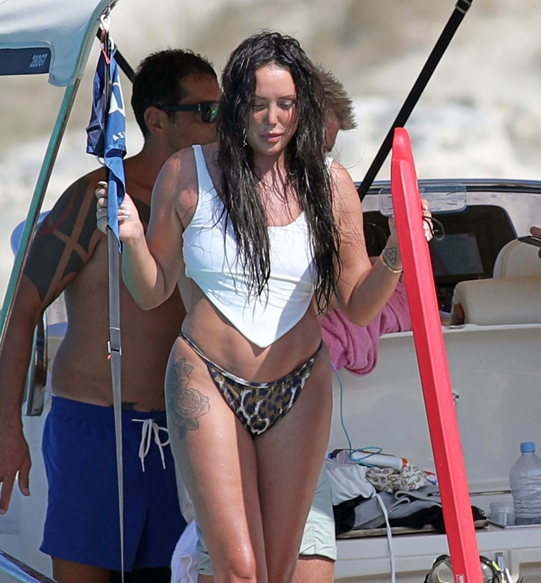 Charlotte Crosby Flaunts Her Nude Tits in Spain (36 Photos)