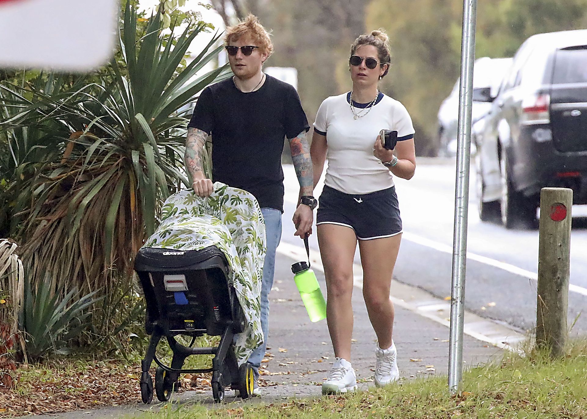 Ed Sheeran  Cherry Seaborn Head Out For a Walk with Their Daughter (32 Photos)