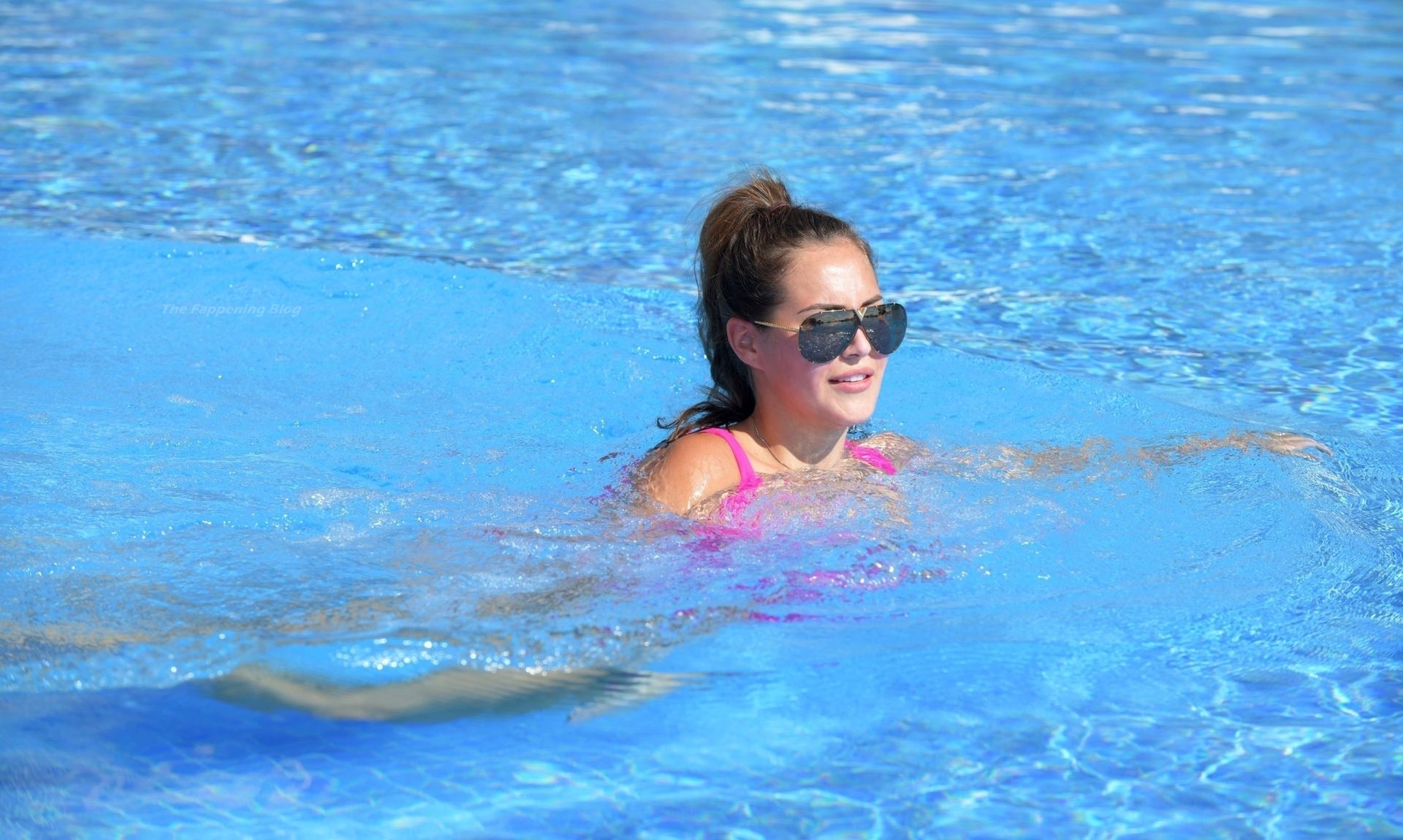 Chloe Goodman Shows Off Her Recent Weight Loss While on Holiday in Gibraltar (21 Photos)