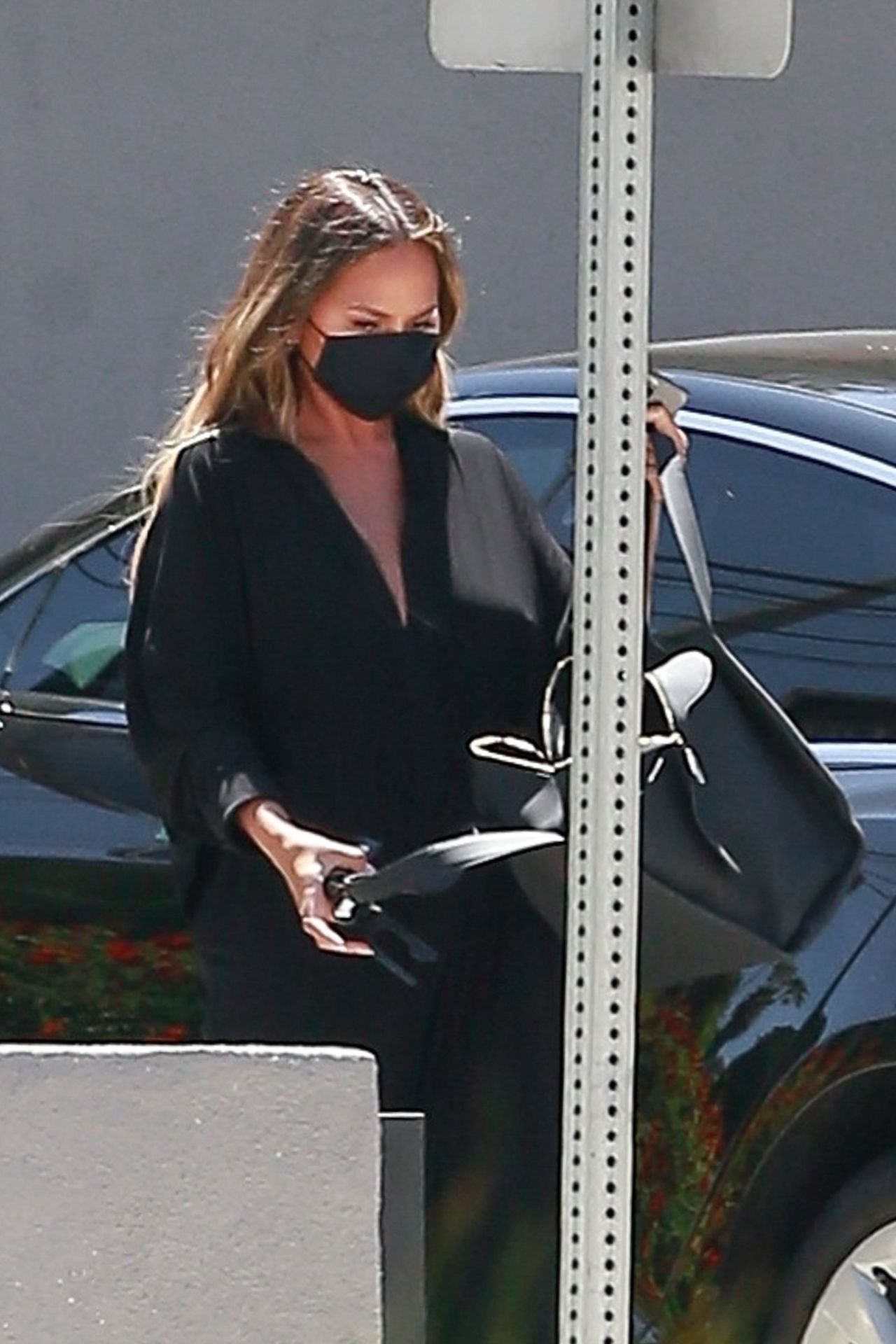 Chrissy Teigen Shows Her Pokies in LA (26 Photos)