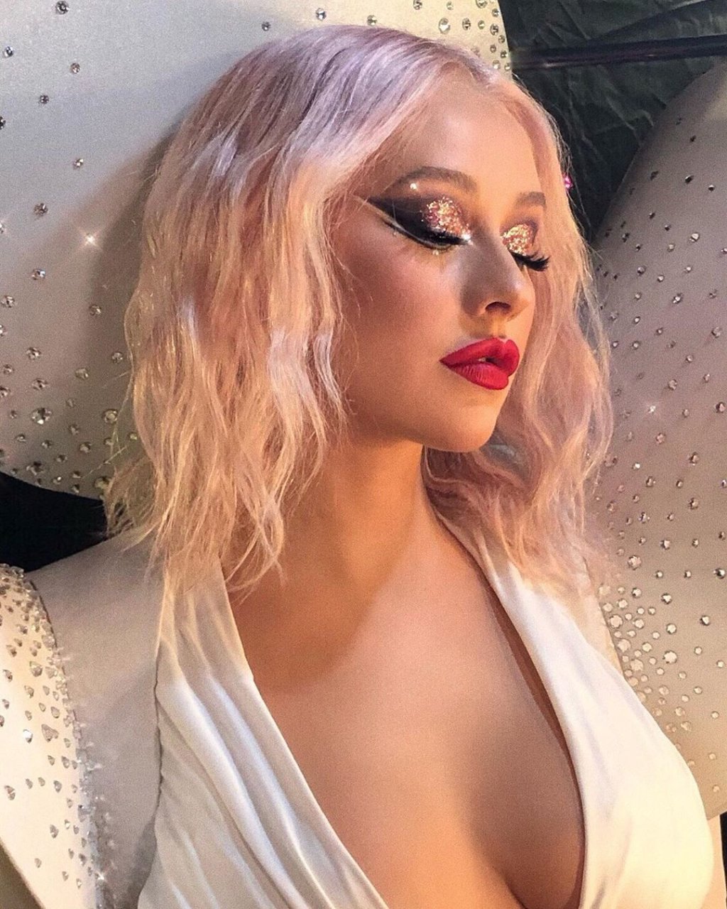 Christina Aguilera’s Wardrobe Malfunction (72 Photos)