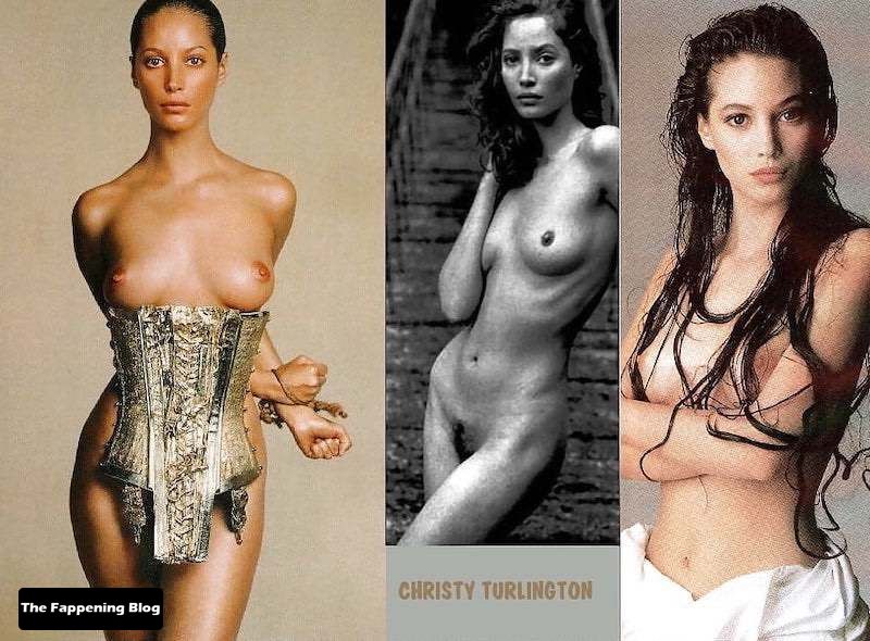 Christy Turlington Nude Collection (32 Photos + Video)