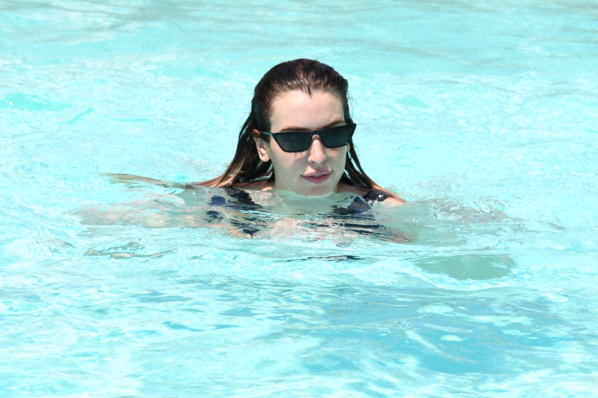 Clara McGregor Enjoys a Day in The Pool During Ischia Film Festival (56 Photos)