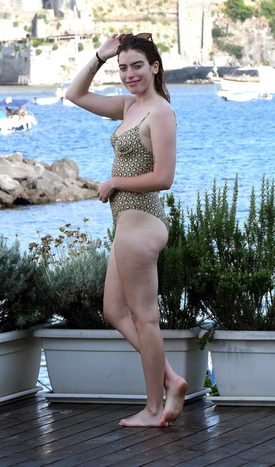 Clara McGregor Shows Off Her Sensational Figure in a Swimsuit Out in Ischia (59 Photos)