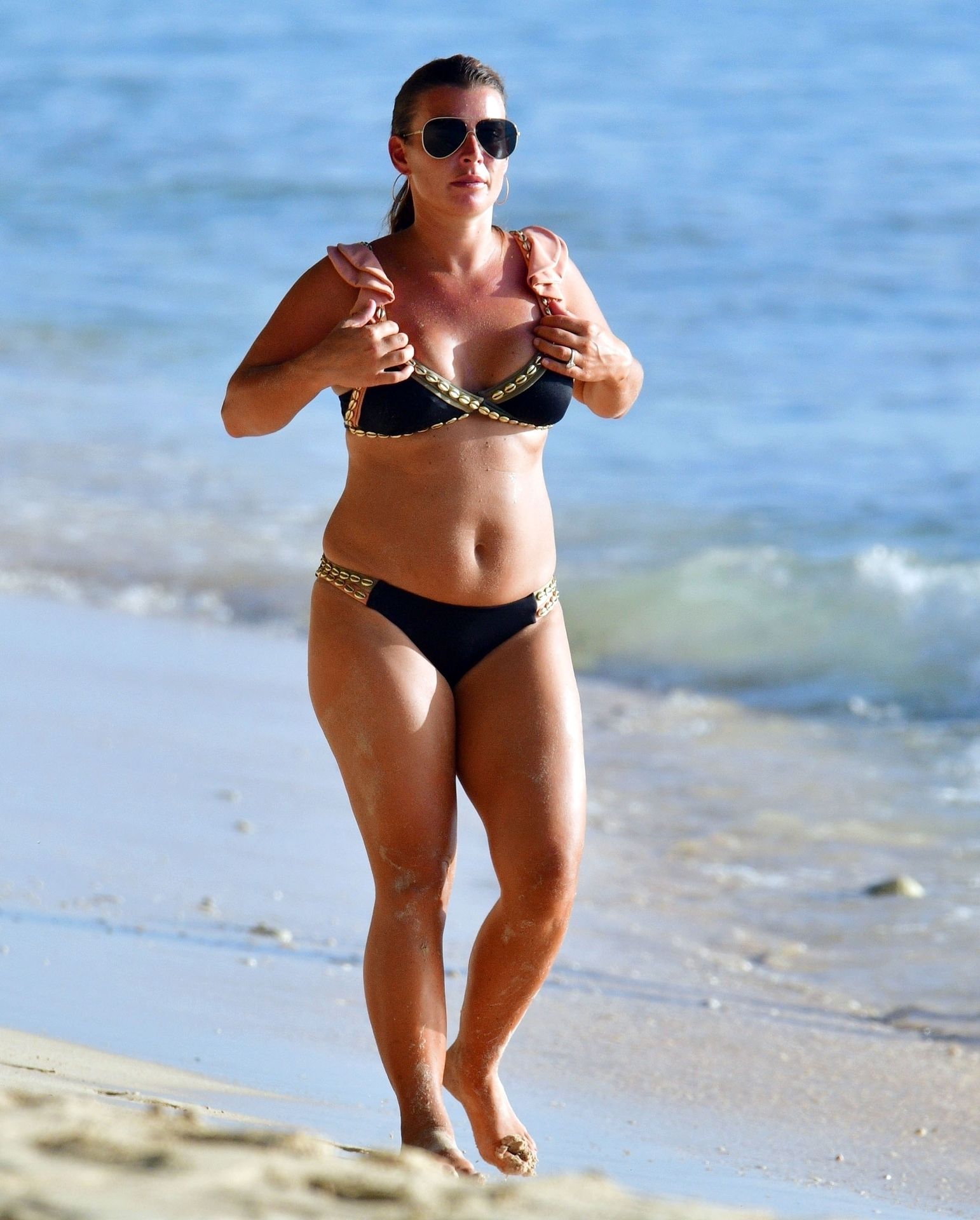Coleen Rooney Shows Off Her Impressive Tan on the Beach in Barbados (63 Photos)