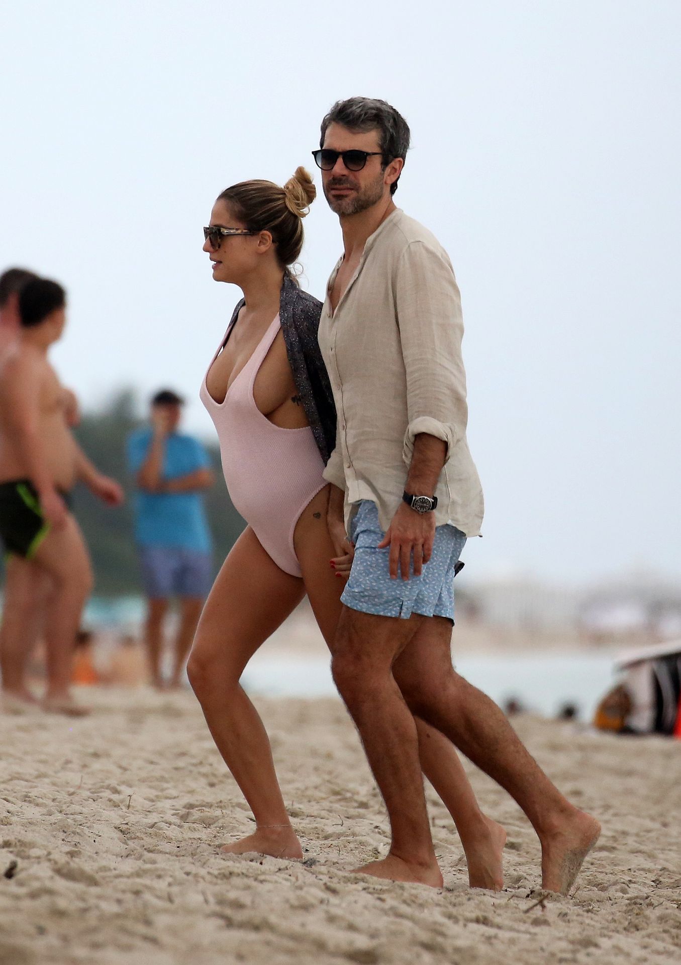 Cristina Marino Shows Off Her Baby Bump  Tits (65 Photos)