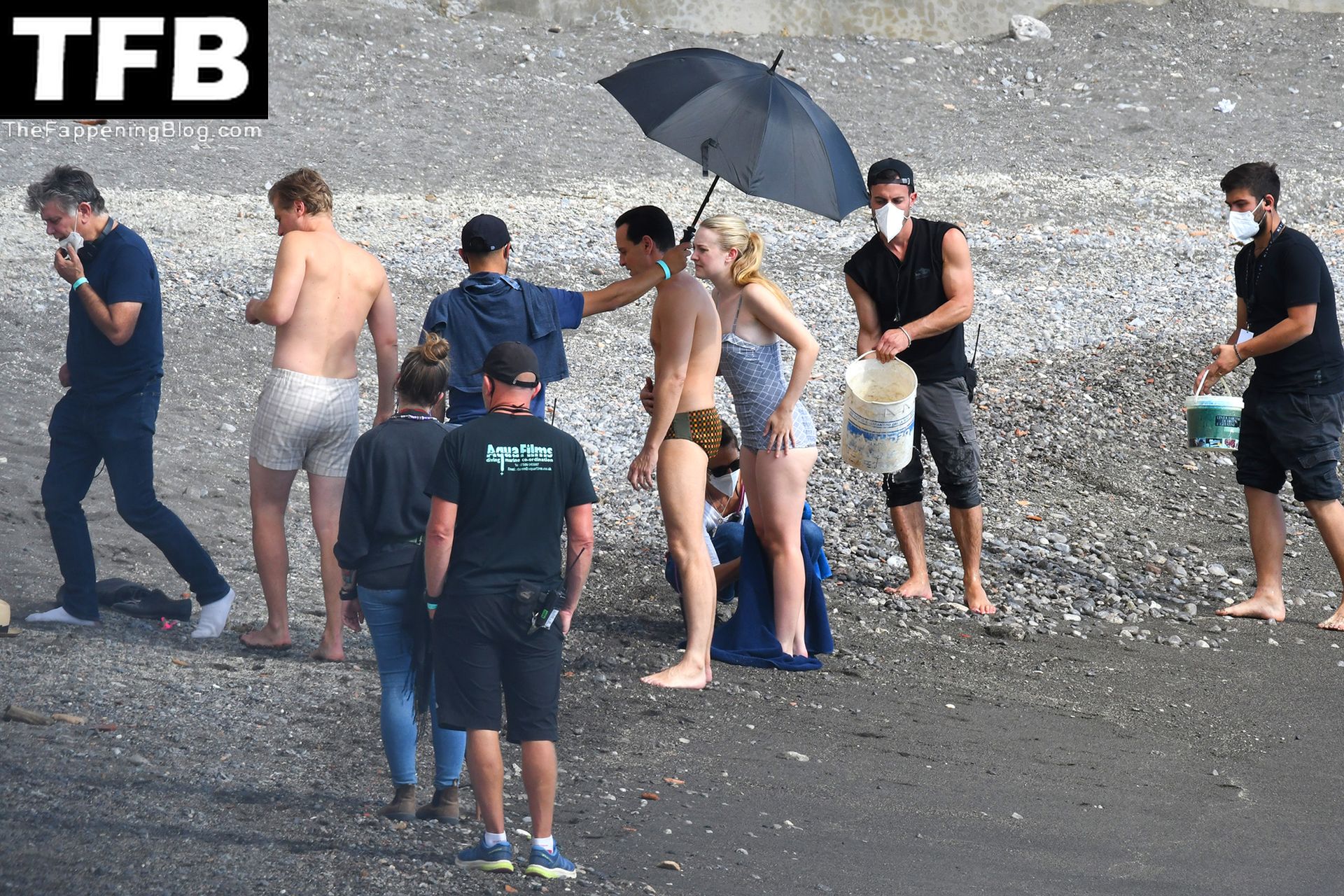 Dakota Fanning Look Cute in a Swimsuit Filming Ripley in Strani (48 Photos)