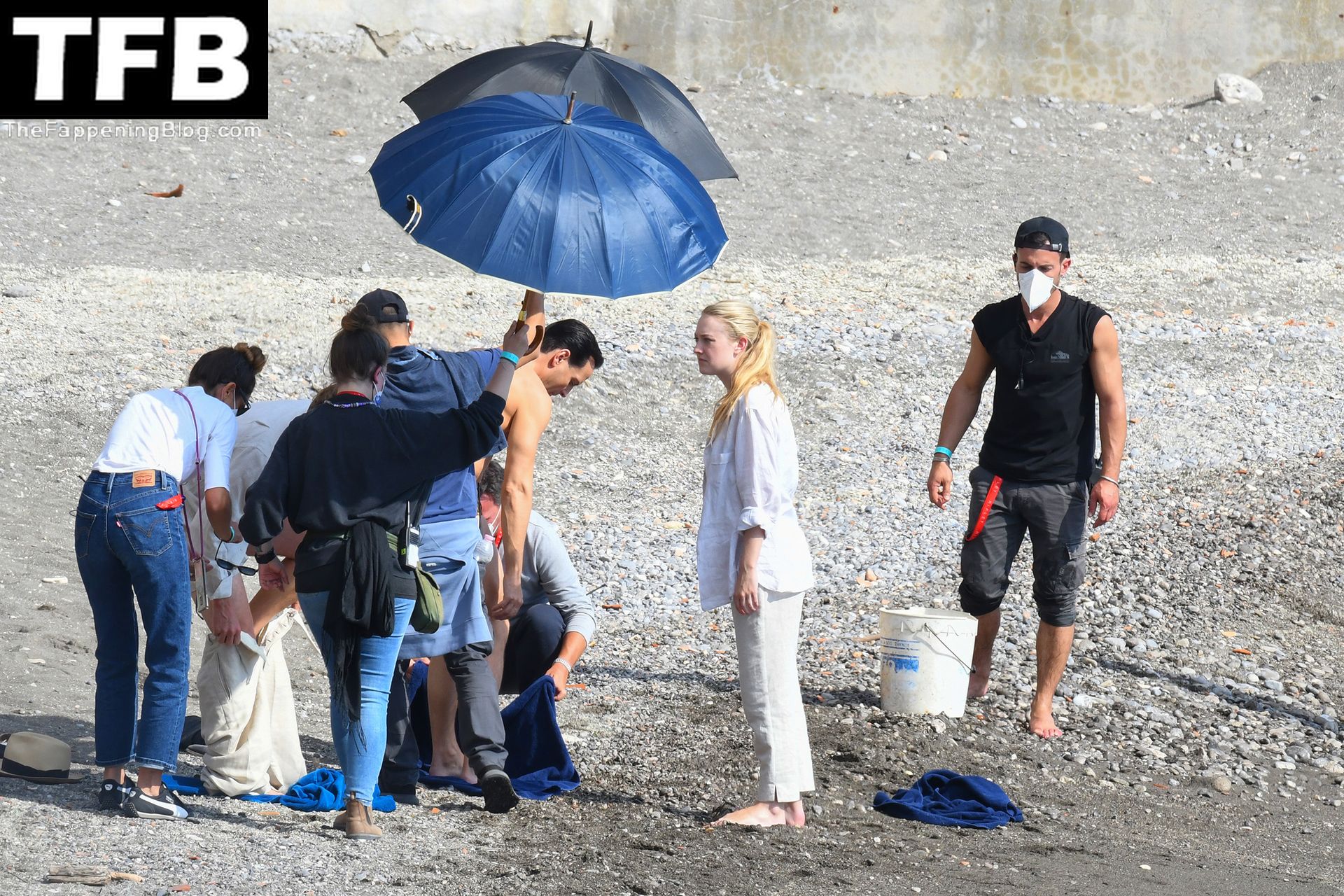 Dakota Fanning Look Cute in a Swimsuit Filming Ripley in Strani (48 Photos)