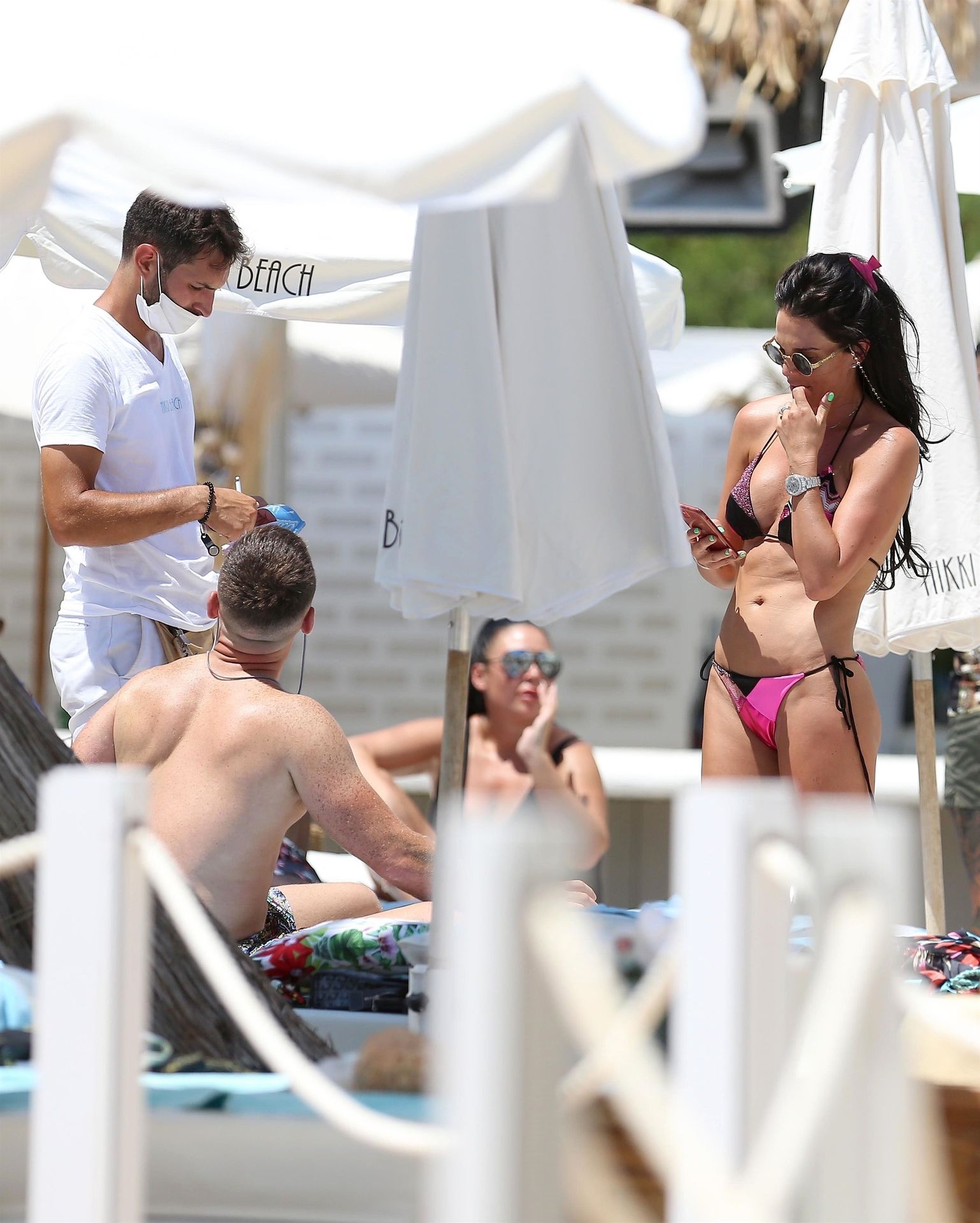 Danielle Lloyd  Michael O’Neill Enjoy Their Holidays in Ibiza (38 Photos)