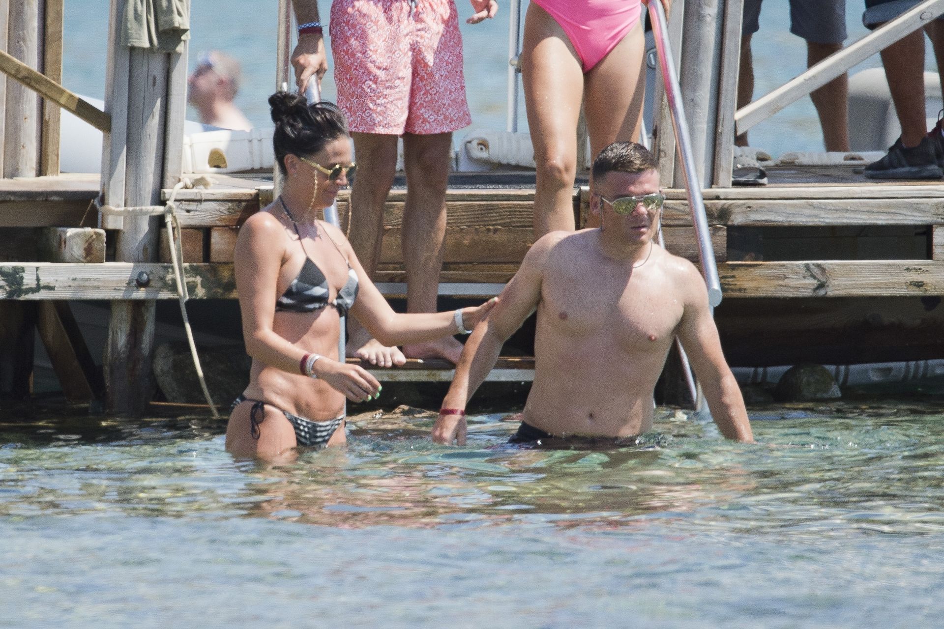 Danielle Lloyd Parties with Her Husband Michael and Friends in Ibiza (129 Photos)