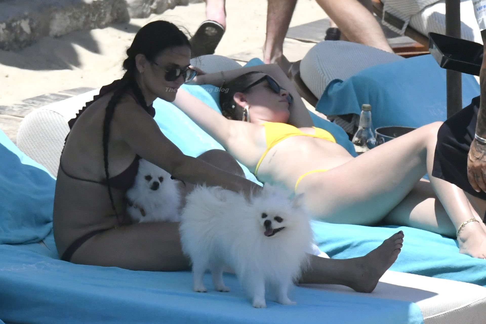 Demi Moore  Rumer Willis Enjoy a Beach Day in Mykonos (113 Photos)