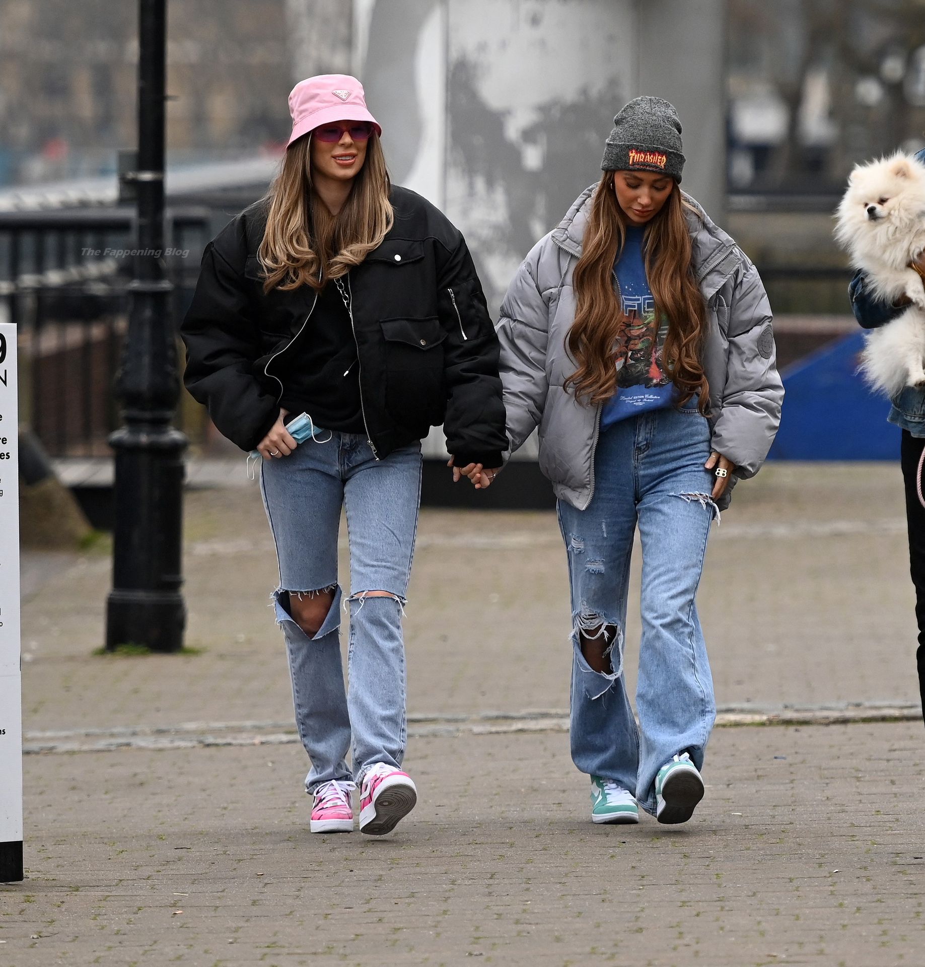 Demi Sims Packs on the PDA With Her Girlfriend Francesca Farago in London (66 Photos)