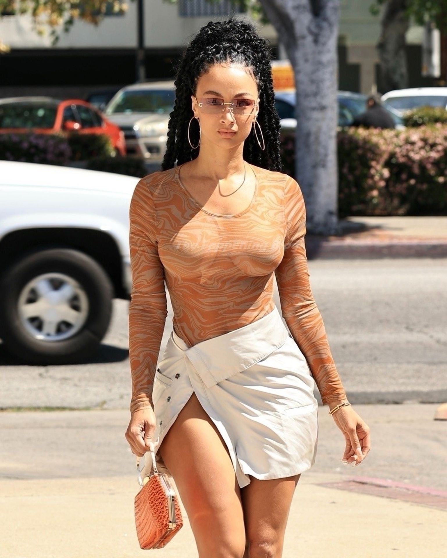 Draya Michele Puts on a Risqué Display as She is Spotted Running Errands in LA (76 Photos)