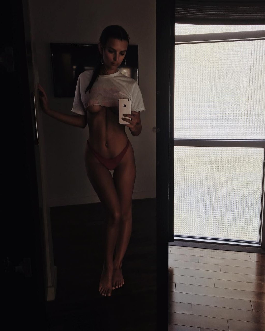 Emily Ratajkowski Sexy  Topless (13 Photos + Gifs)