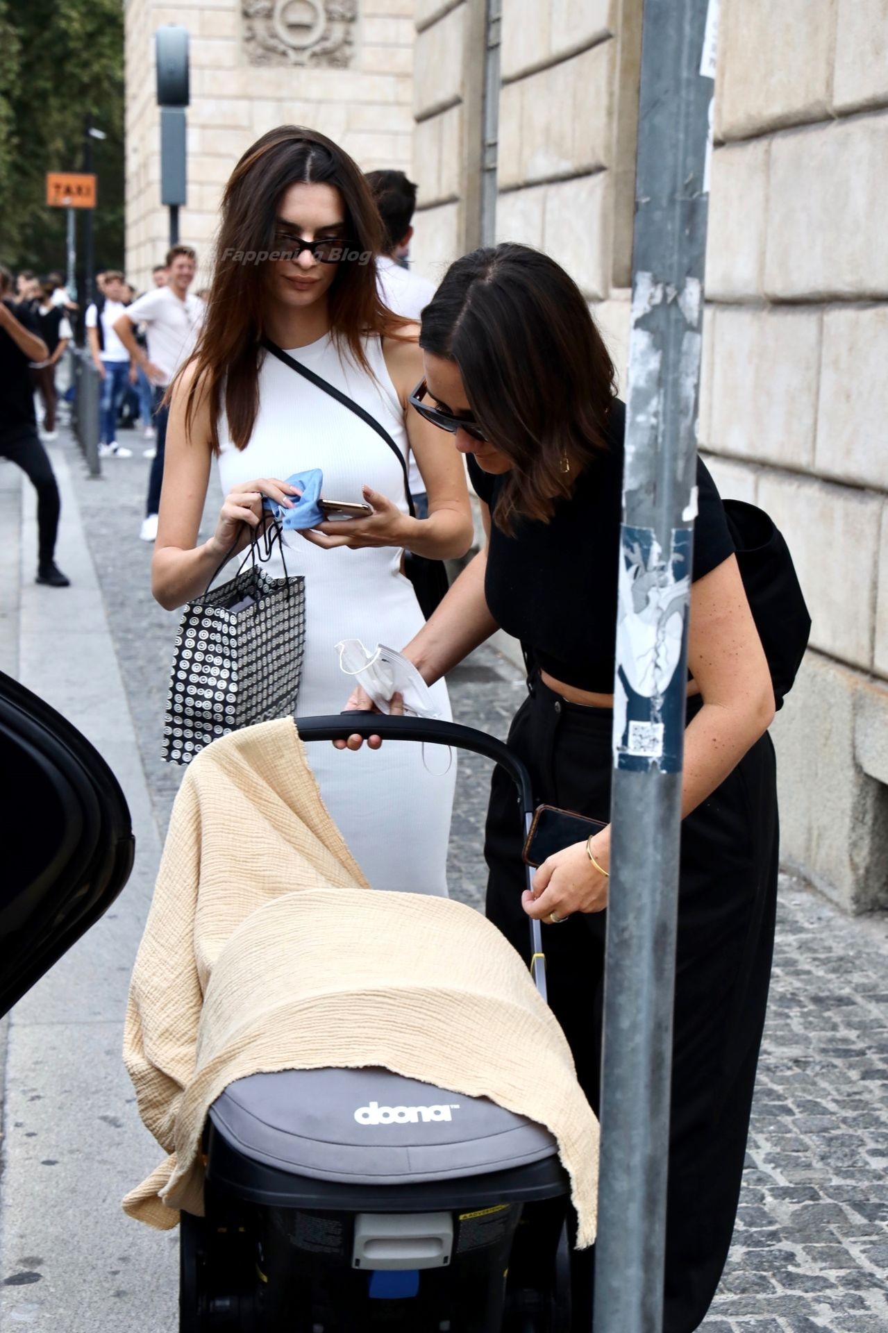 Emily Ratajkowski Takes Her Son For a Stroll with a Friend in Milan (31 Photos)