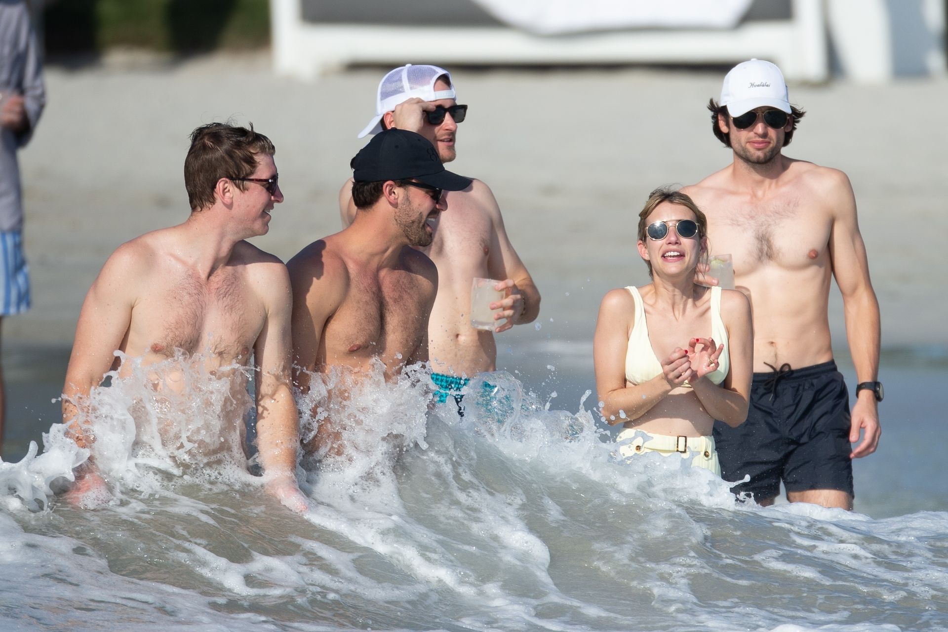 Emma Roberts Cools Off by the Beach in Punta Mita (29 Photos)