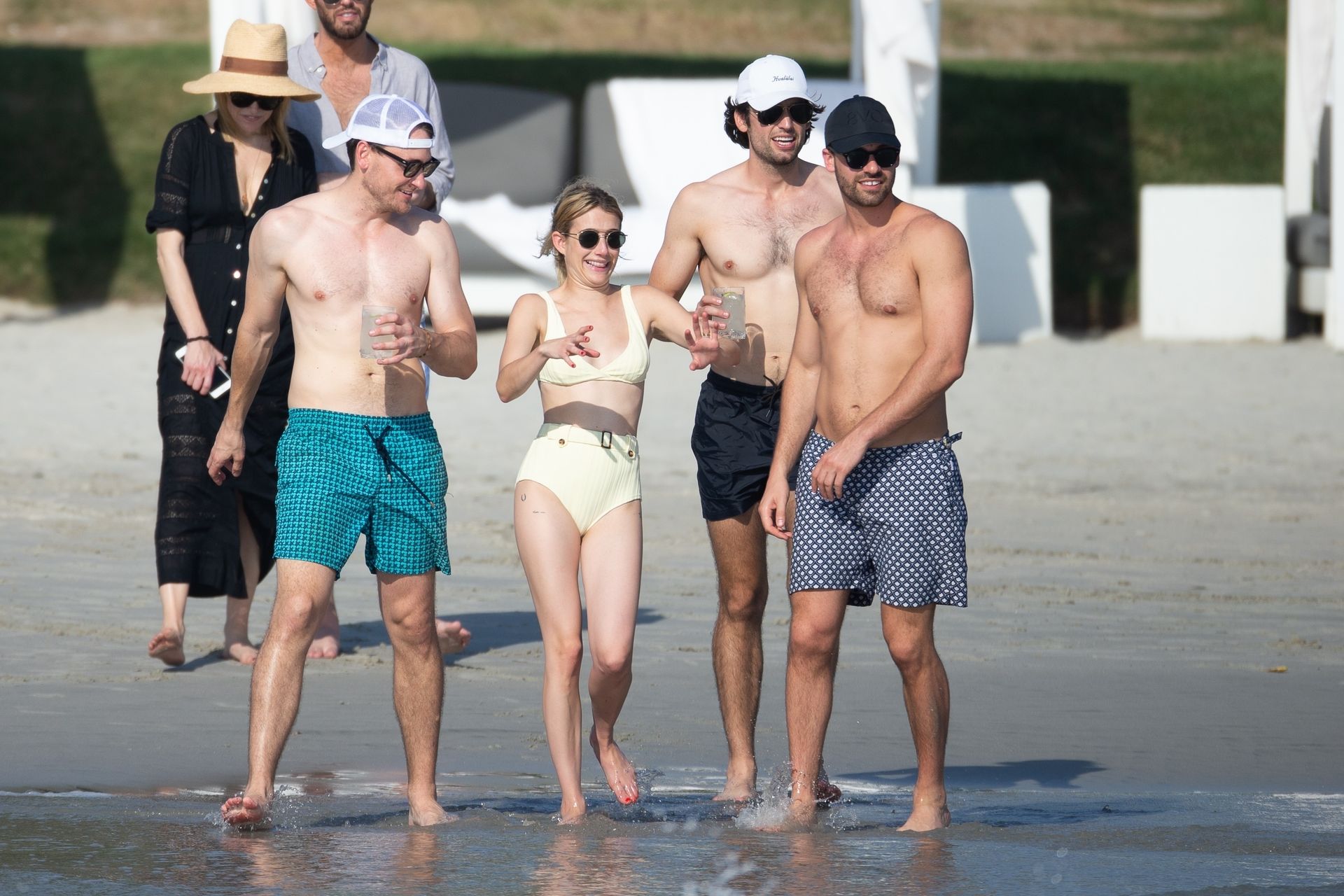 Emma Roberts Cools Off by the Beach in Punta Mita (29 Photos)